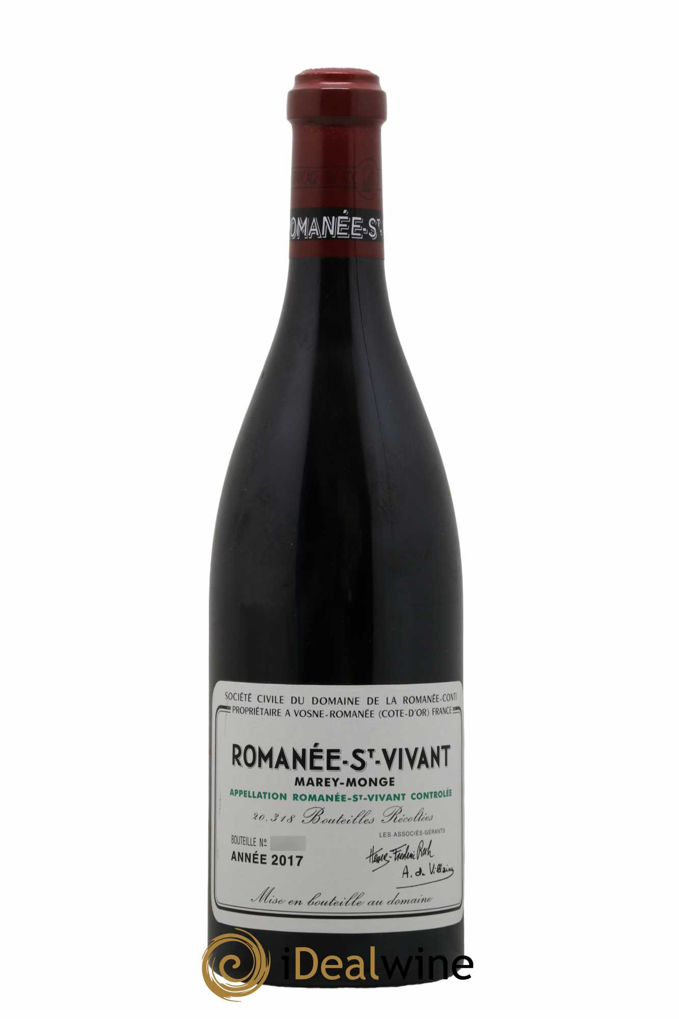 Romanée-Saint-Vivant Grand Cru Domaine de la Romanée-Conti 2017 - Lot de 1 bouteille - 0