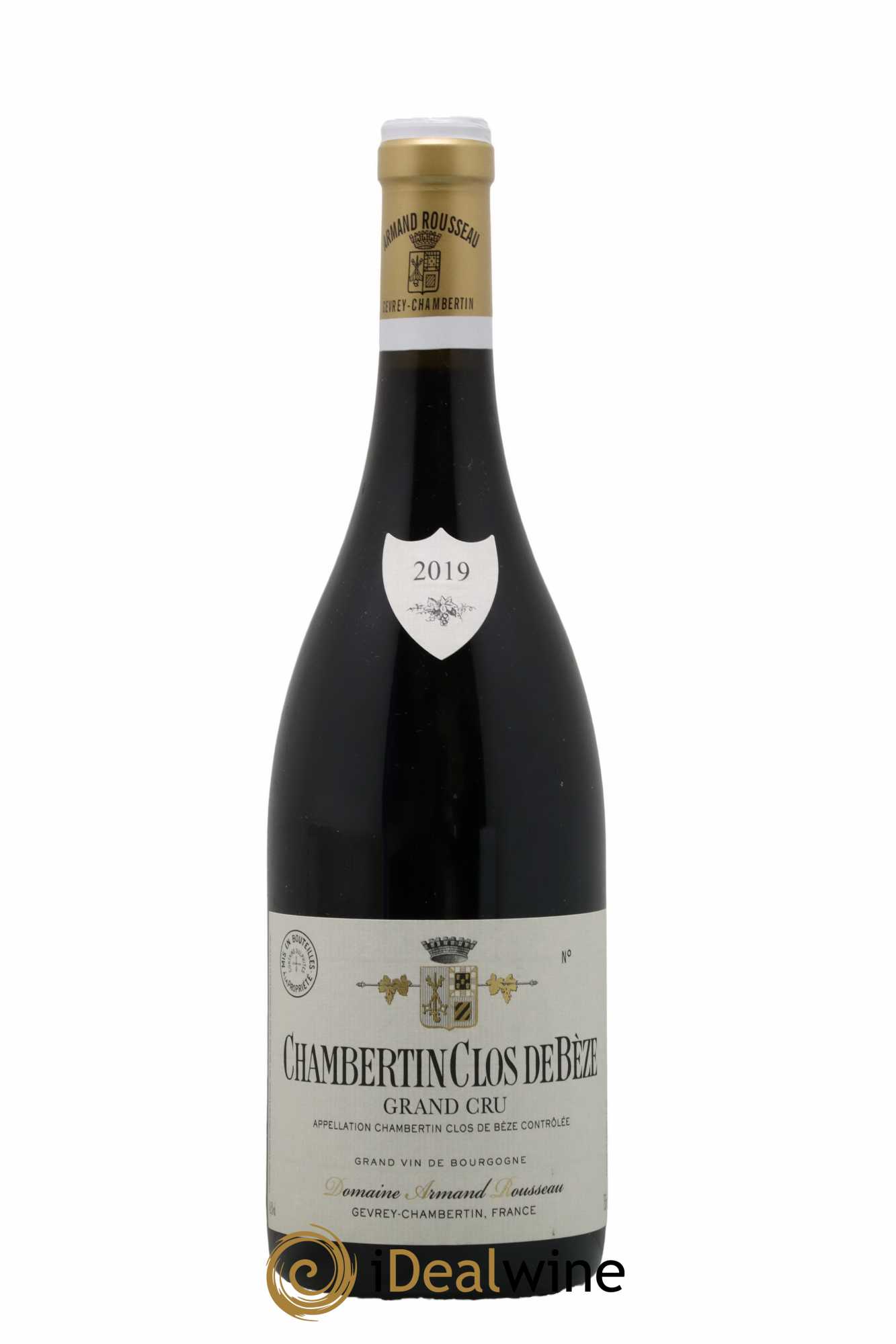 Chambertin Clos de Bèze Grand Cru Armand Rousseau (Domaine) 2019 - Lot de 1 bouteille - 0