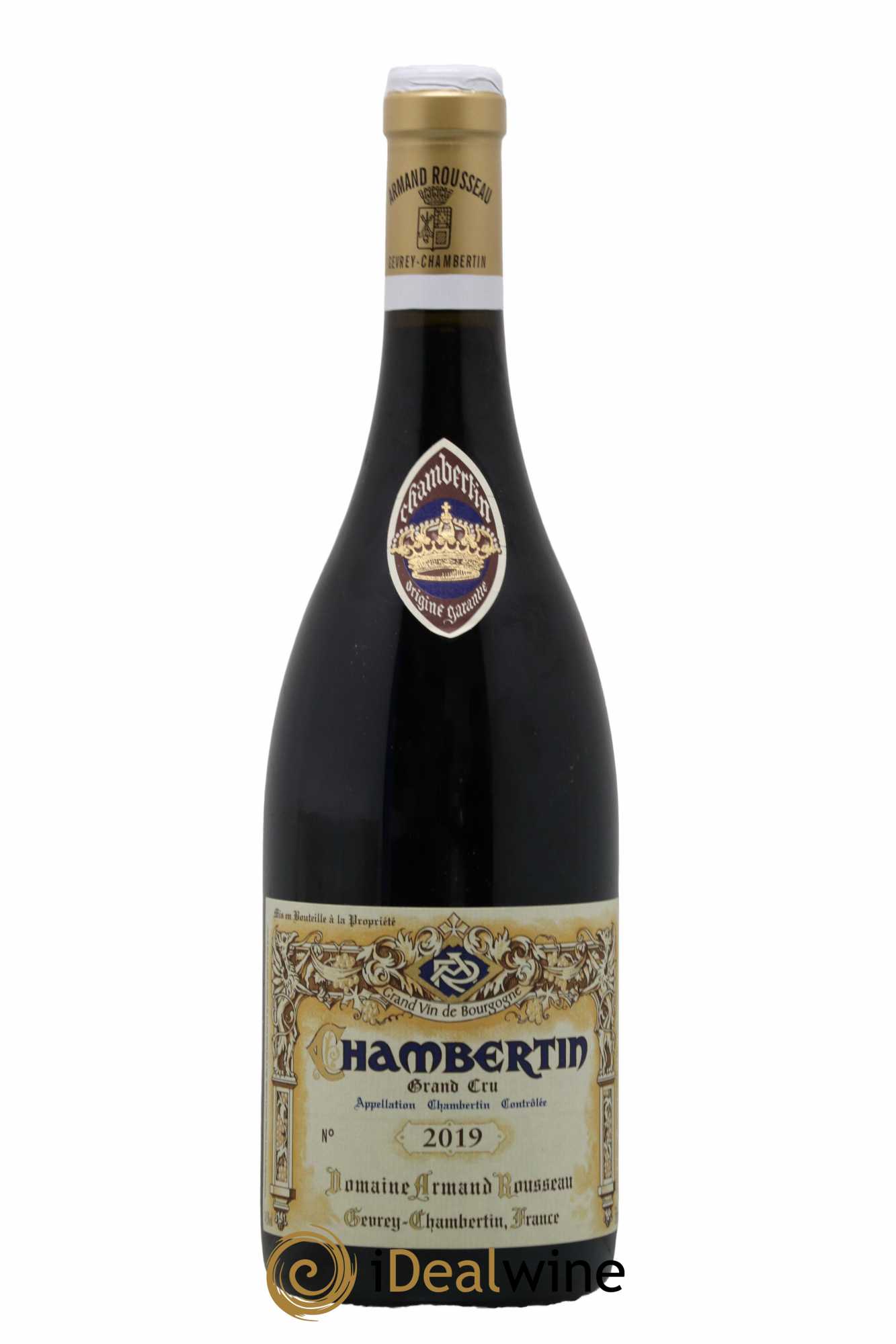 Chambertin Grand Cru Armand Rousseau (Domaine) 2019 - Lot de 1 bouteille - 0