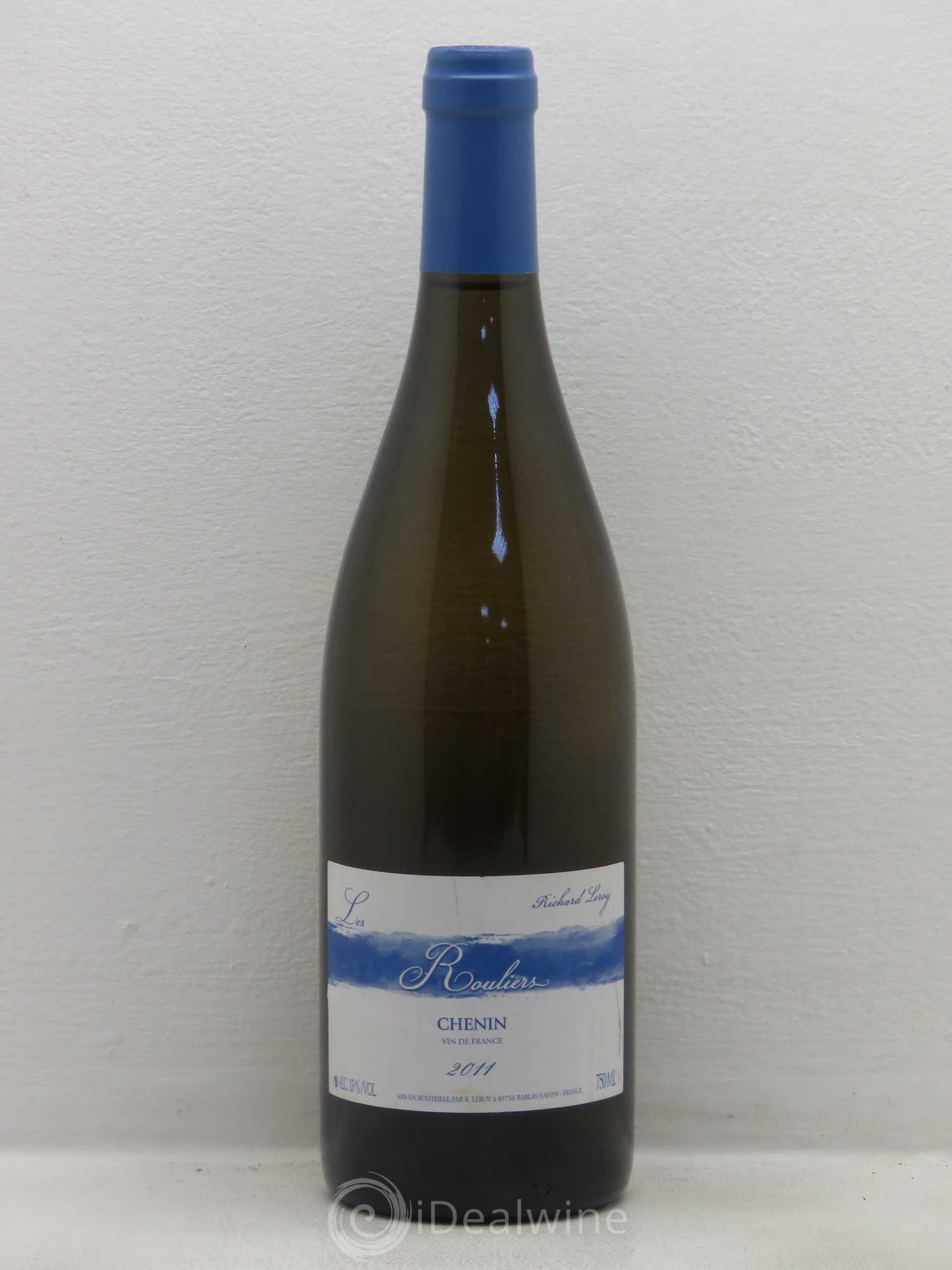 Vin de France Le Clos des Rouliers - Richard Leroy 2011 - Posten von 1 Flasche - 0