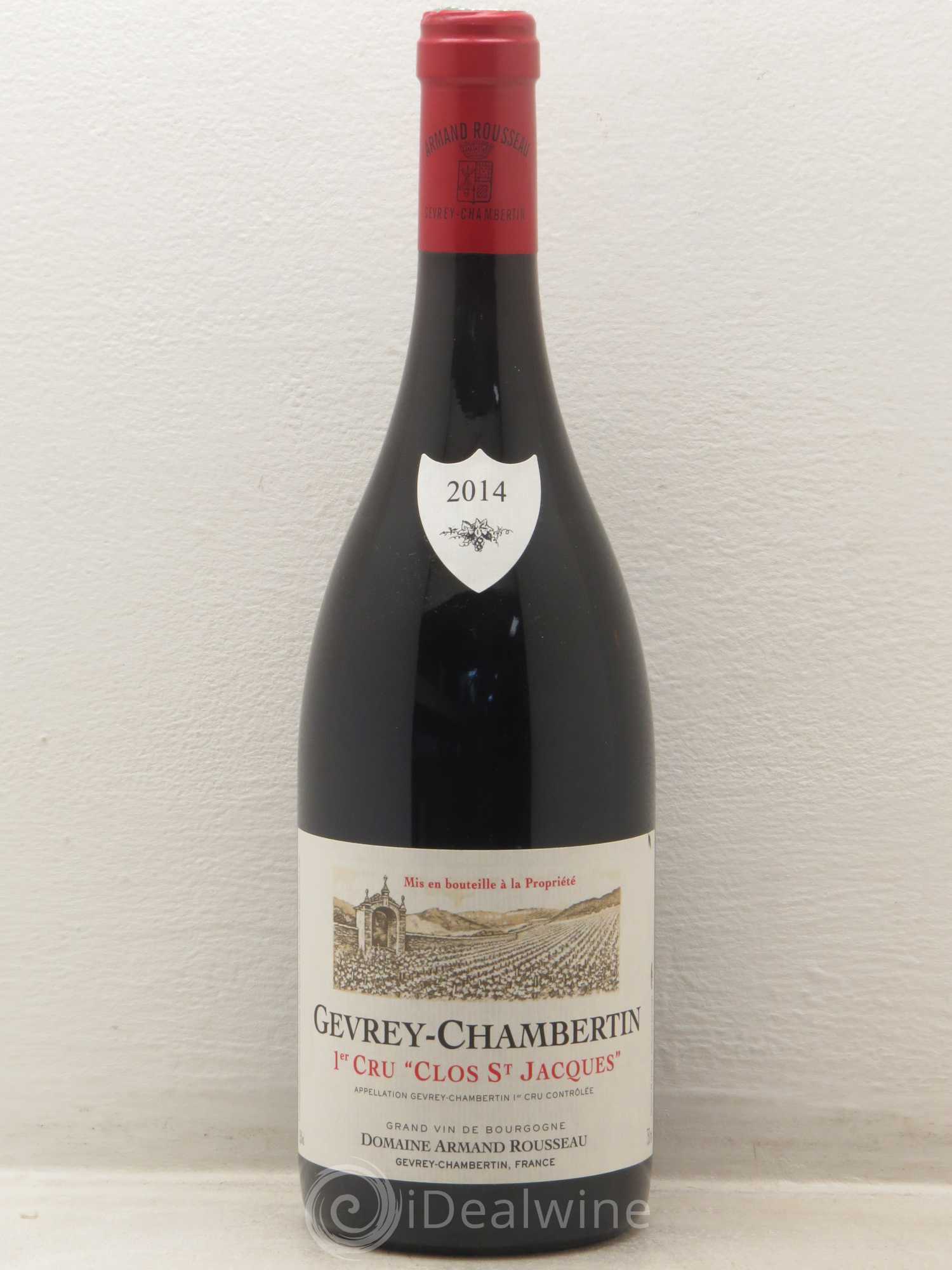 Gevrey-Chambertin 1er Cru Clos Saint-Jacques Armand Rousseau (Domaine) 2014 - Lot de 1 bouteille - 0