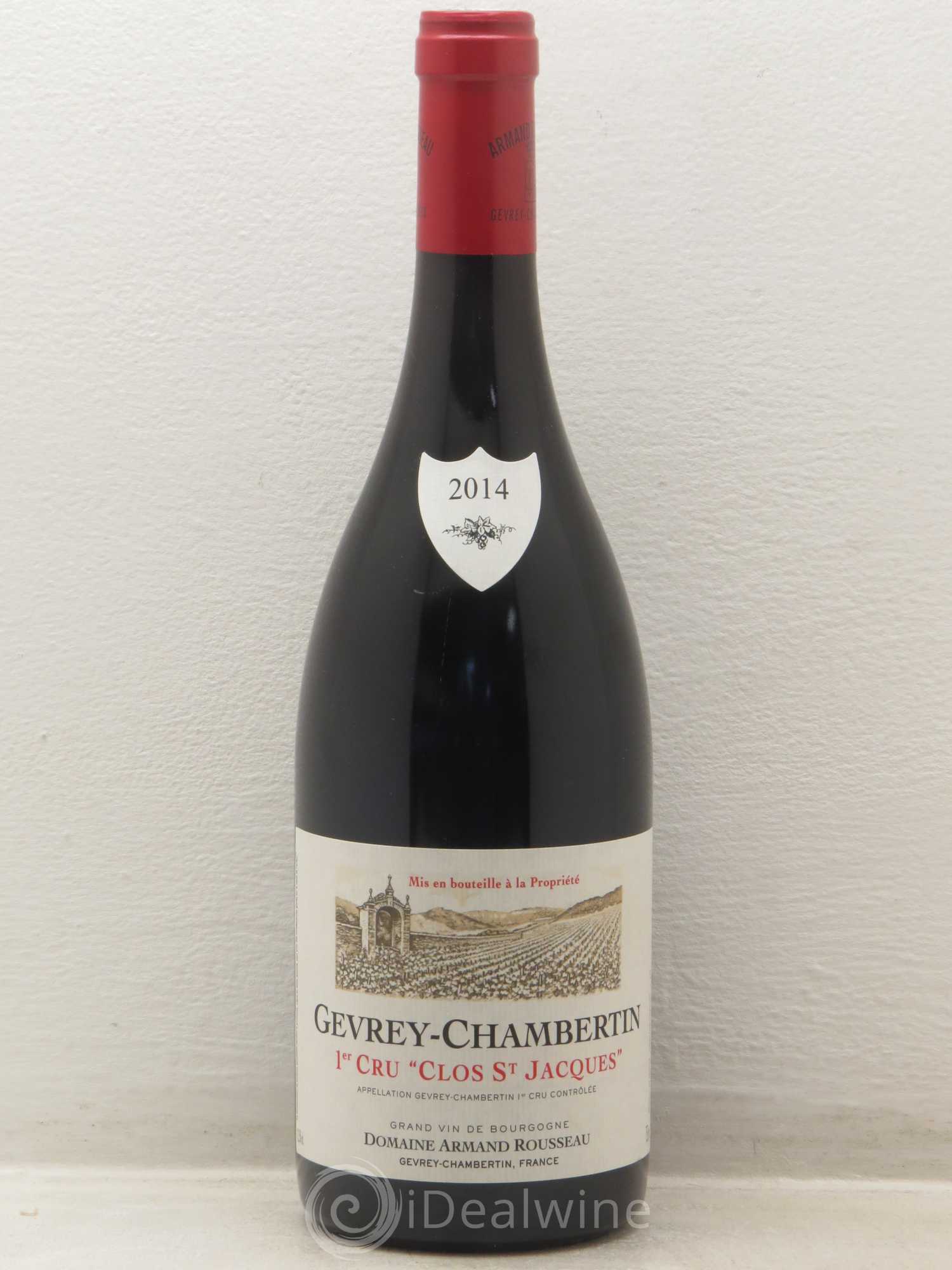 Gevrey-Chambertin 1er Cru Clos Saint-Jacques Armand Rousseau (Domaine) 2014 - Lot de 1 bouteille - 0