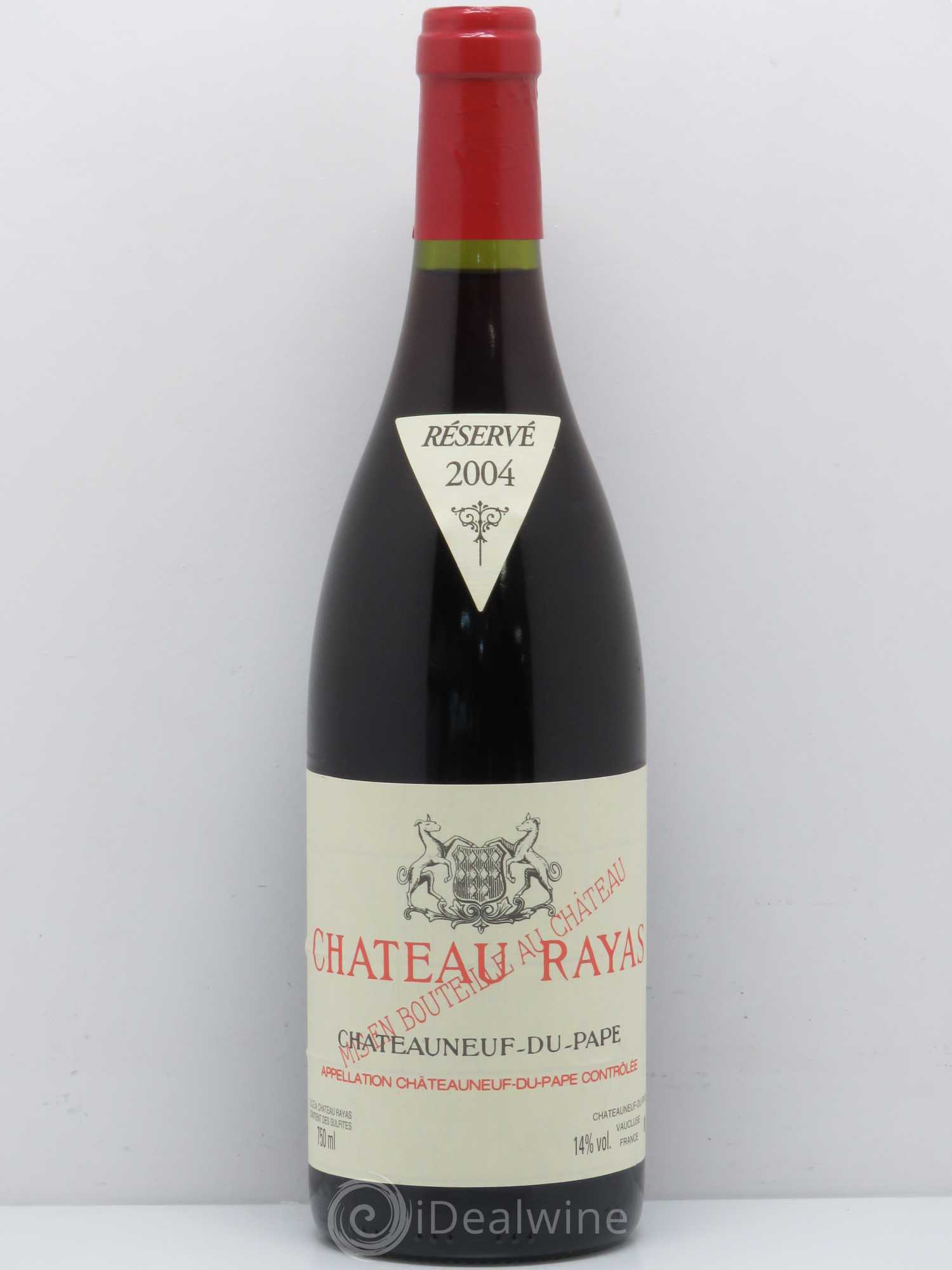 Châteauneuf-du-Pape Château Rayas Emmanuel Reynaud 2004 - Lot de 1 bouteille - 0