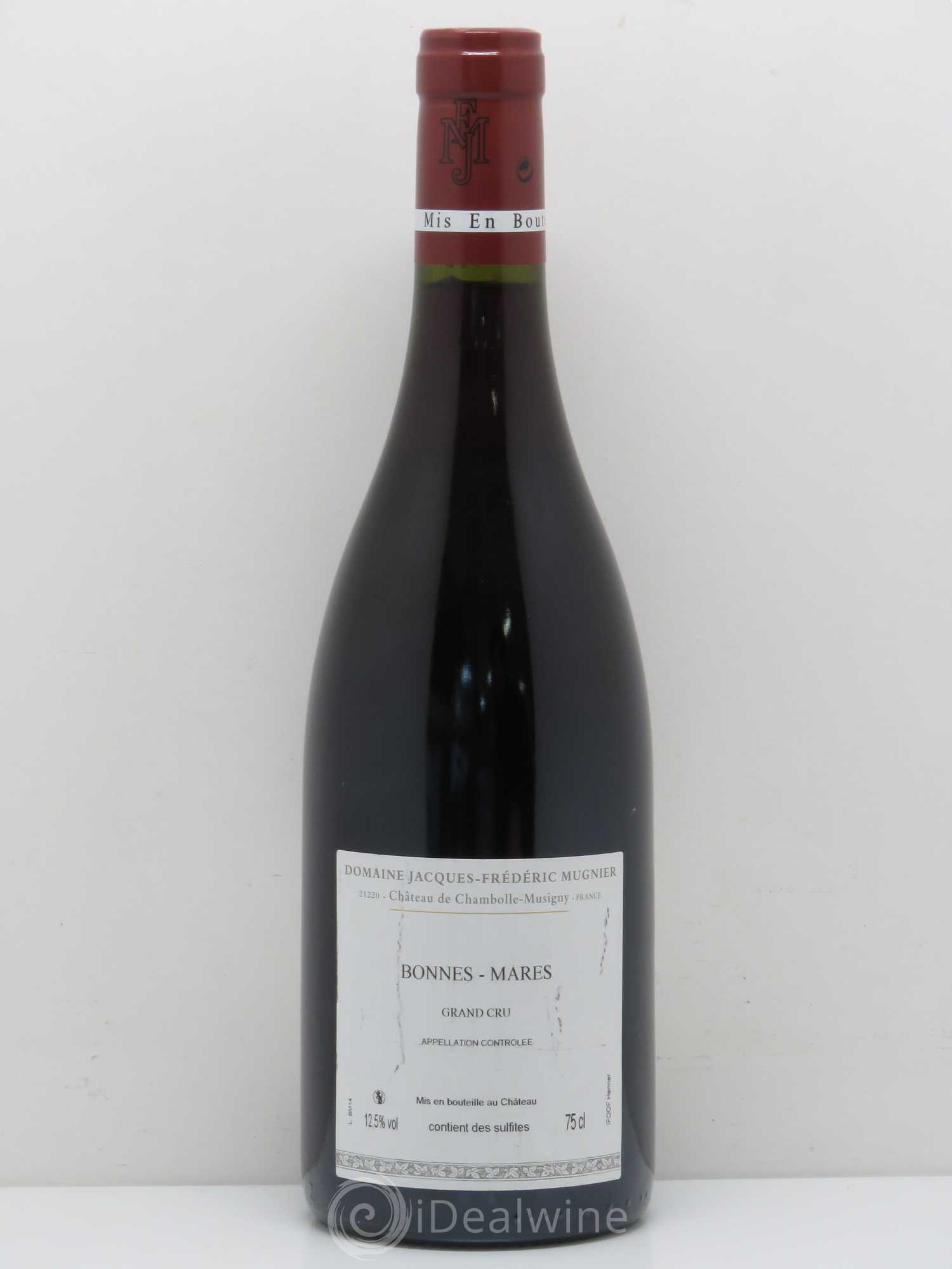 Bonnes-Mares Grand Cru Jacques-Frédéric Mugnier 2014 - Lot de 1 bouteille - 1