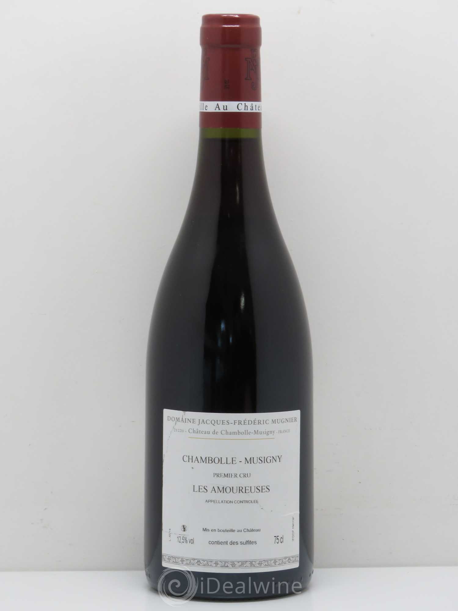 Chambolle-Musigny 1er Cru Les Amoureuses Jacques-Frédéric Mugnier 2014 - Lot de 1 bouteille - 1