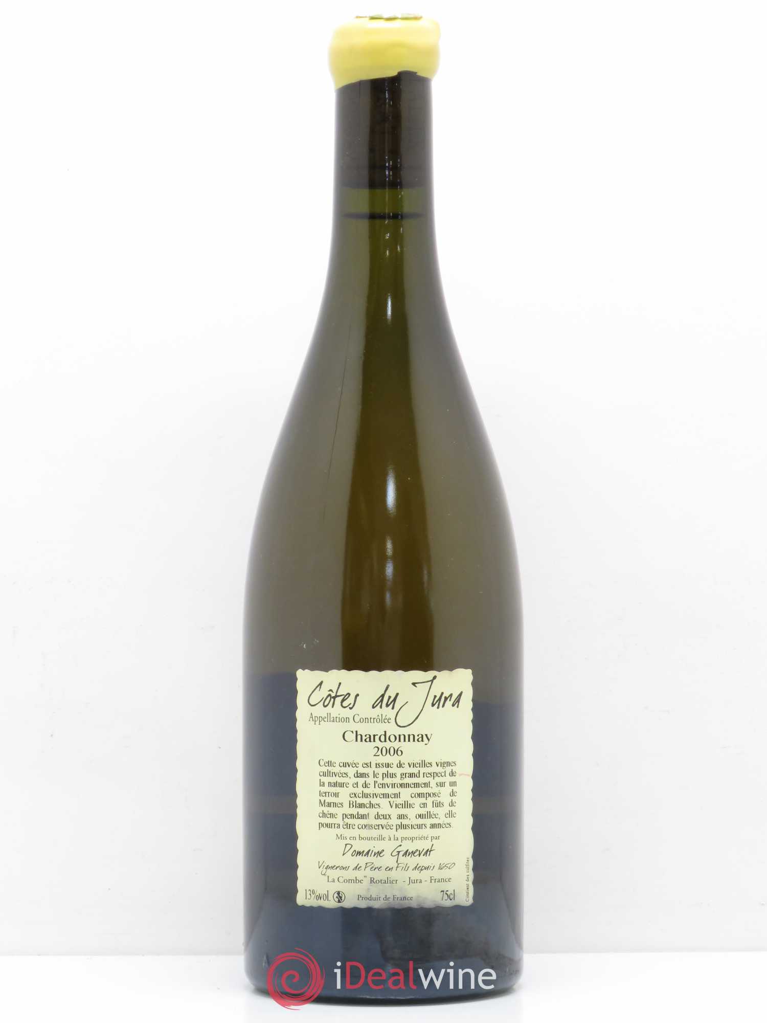 Côtes du Jura Les Grands Teppes Vieilles Vignes Jean-François Ganevat (Domaine) 2006 - Lot de 1 bouteille - 1