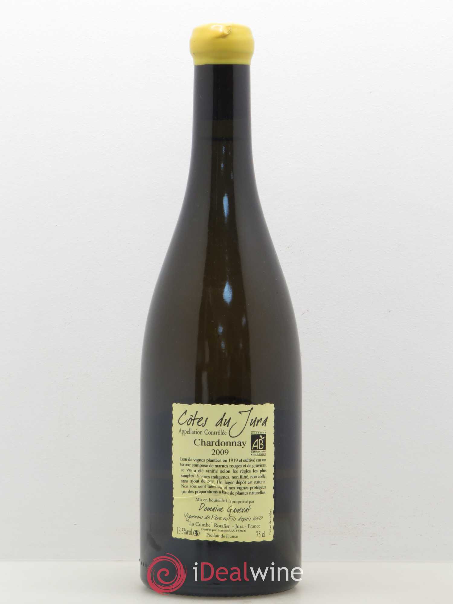 Côtes du Jura Les Grands Teppes Vieilles Vignes Jean-François Ganevat (Domaine) 2009 - Lot de 1 bouteille - 1