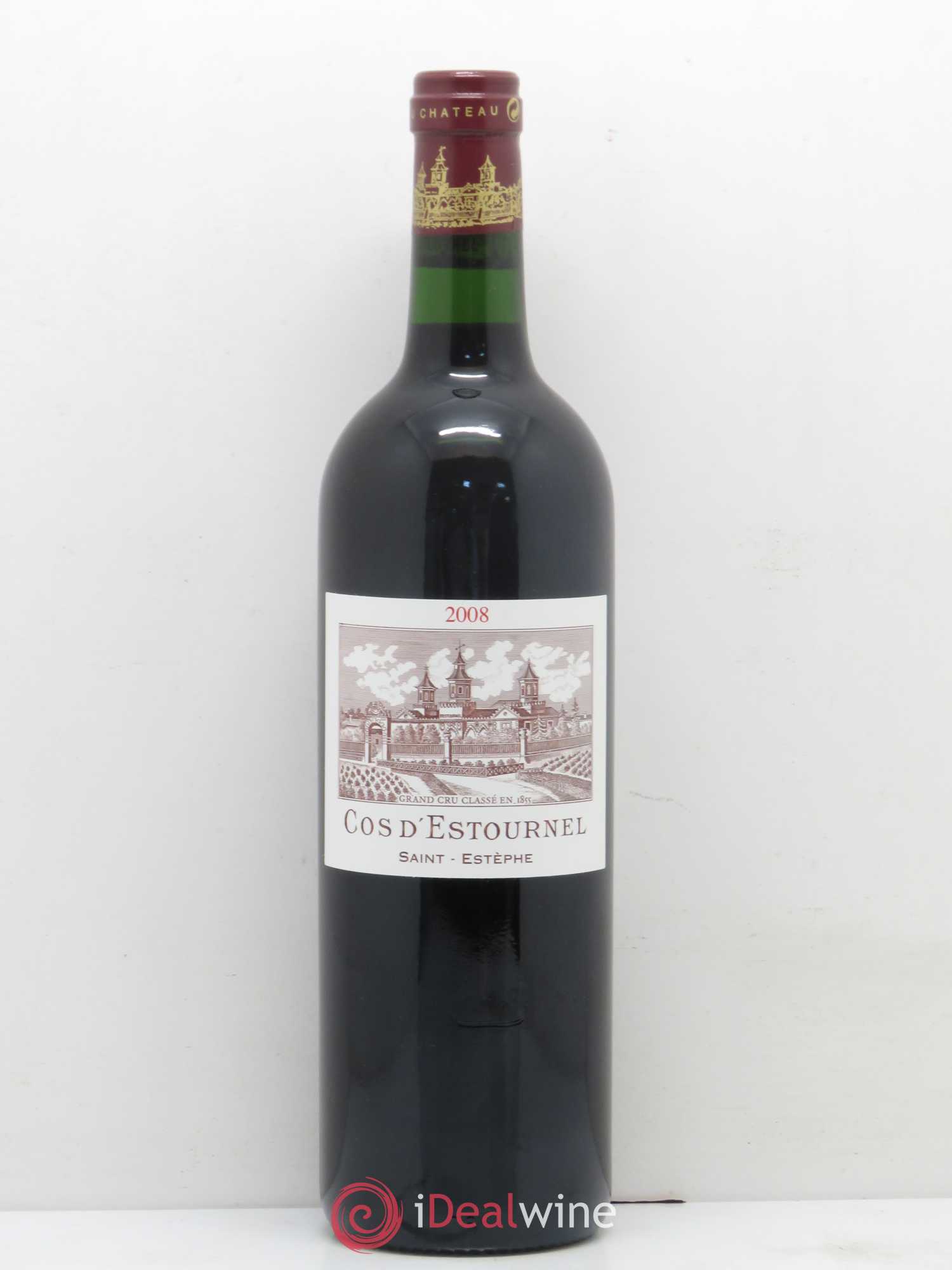 Cos d'Estournel 2ème Grand Cru Classé 2008 - Lot de 1 bouteille - 0
