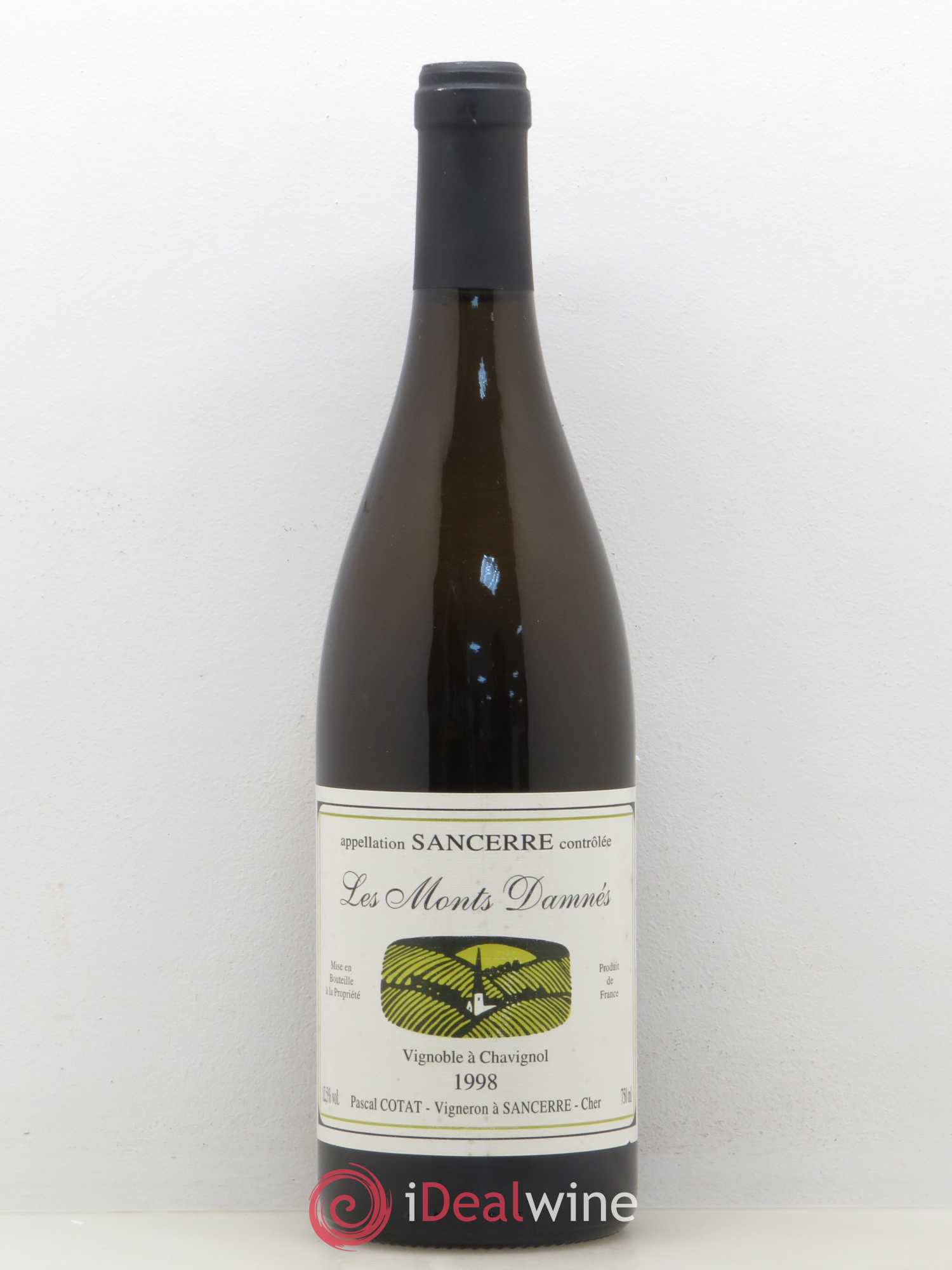 Sancerre Les Monts Damnés Pascal Cotat 1998 - Lot de 1 bouteille - 0