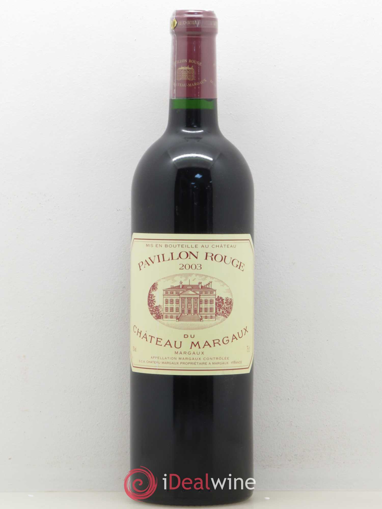 Pavillon Rouge du Château Margaux Second Vin 2003 - Lot de 1 bouteille - 0
