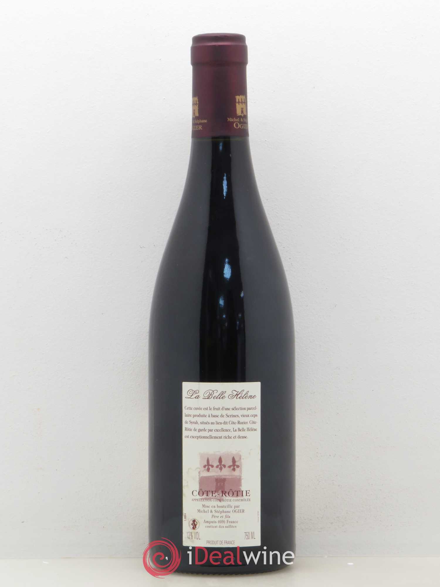 Côte-Rôtie La Belle Hélène Stéphane Ogier 2006 - Lot de 1 bouteille - 1