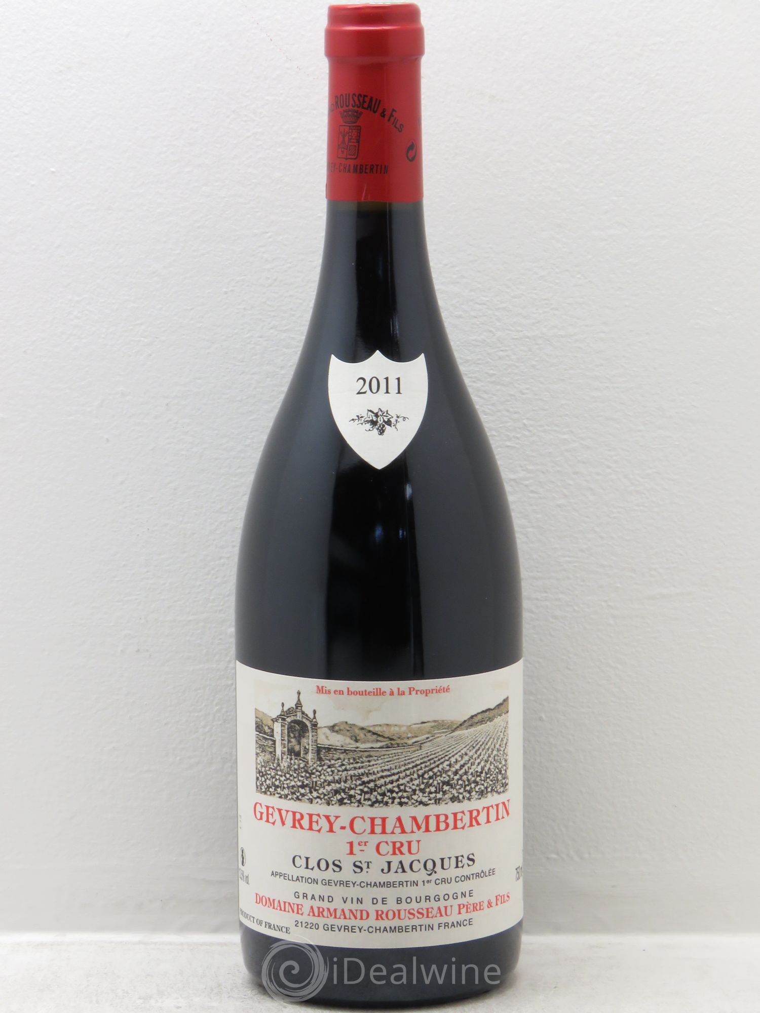 Gevrey-Chambertin 1er Cru Clos Saint-Jacques Armand Rousseau (Domaine) 2011 - Lot de 1 bouteille - 0