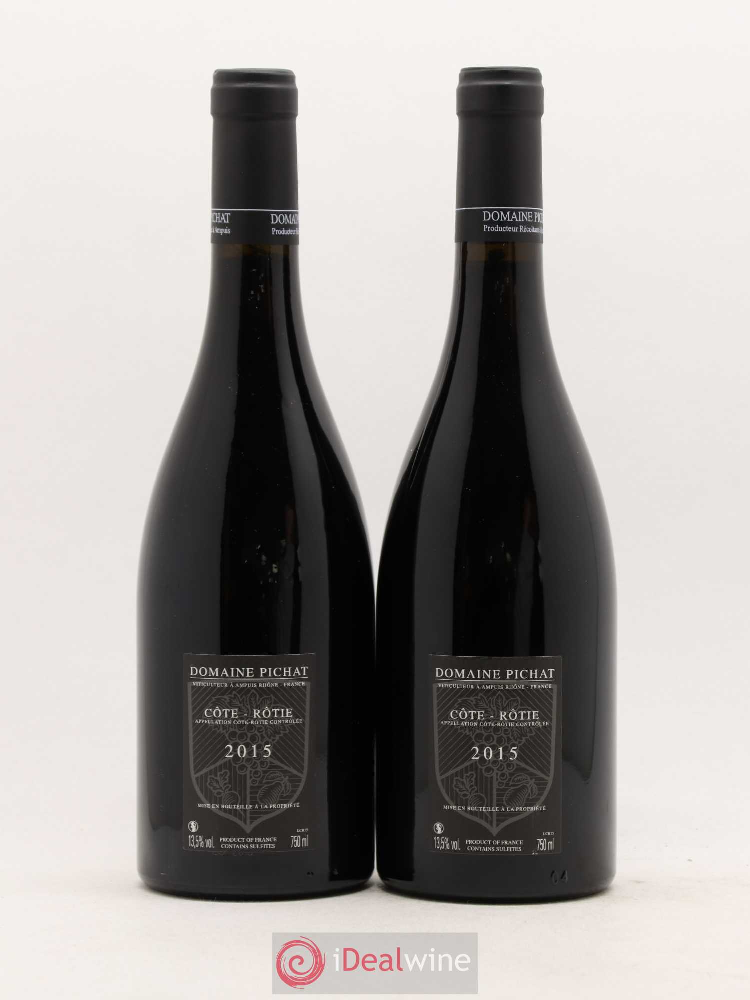 Côte-Rôtie Les Grandes Places Pichat (Domaine) 2015 - Lot de 2 bouteilles - 1