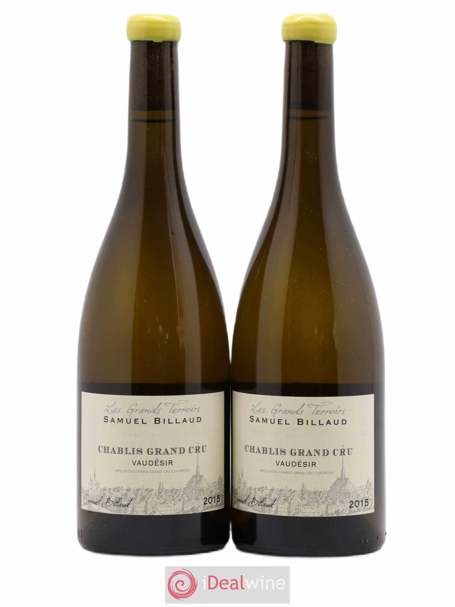 Chablis Grand Cru Vaudésir Samuel Billaud 2015 - Posten von 2 Flaschen - 0