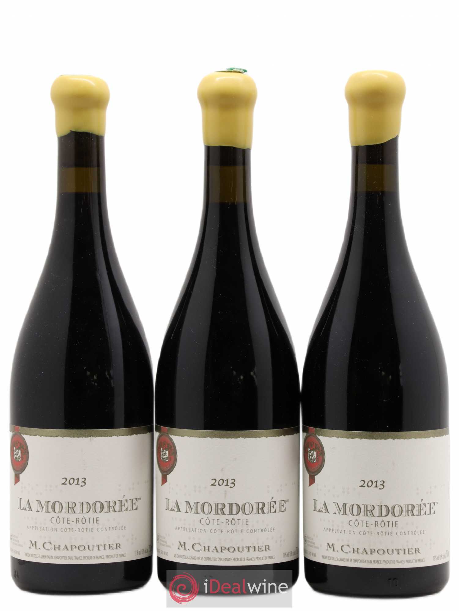 Côte-Rôtie La Mordorée Chapoutier 2013 - Lot de 3 bouteilles - 0
