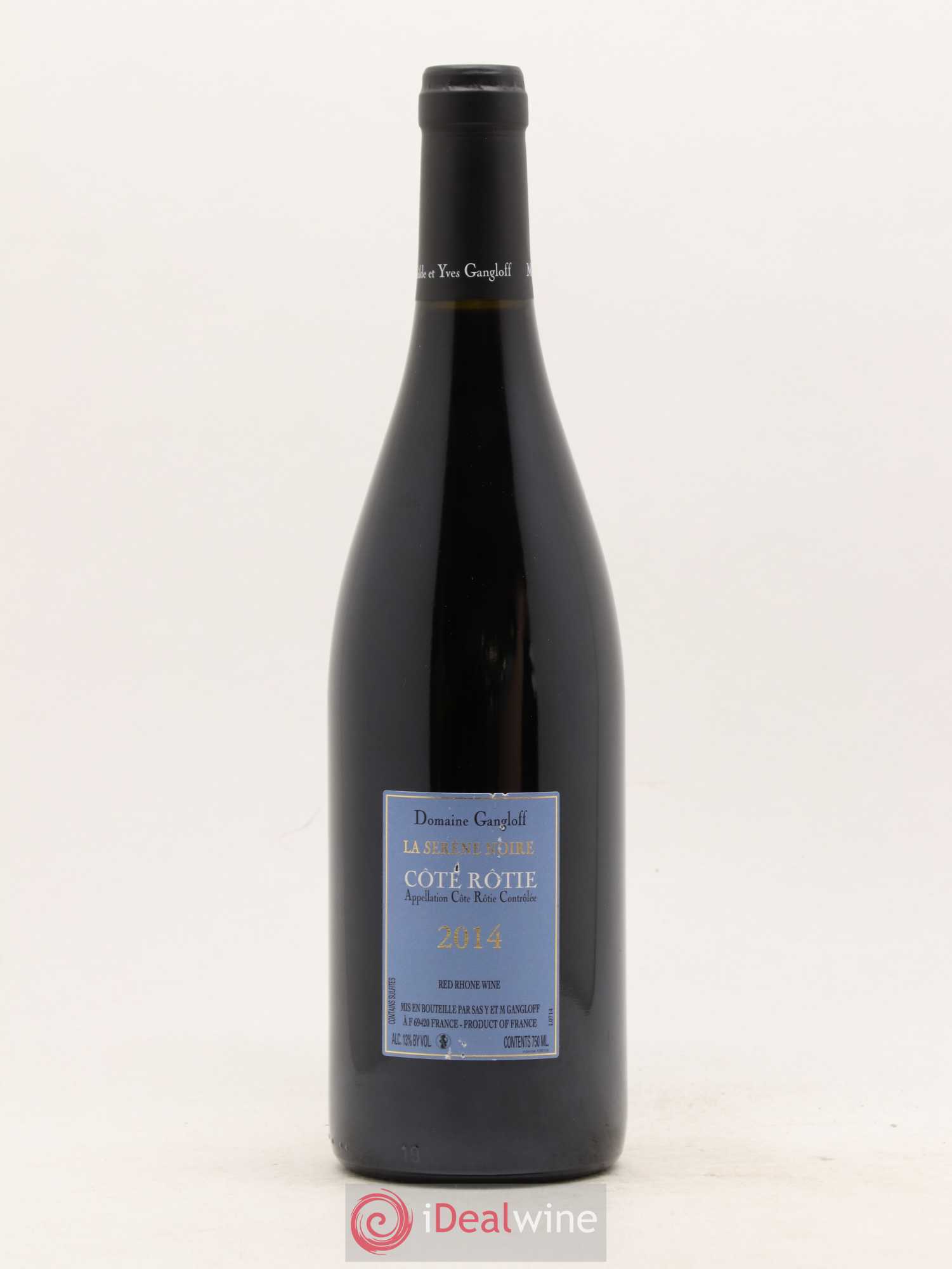 Côte-Rôtie La Sereine Noire Gangloff (Domaine) 2014 - Lot de 1 bouteille - 1