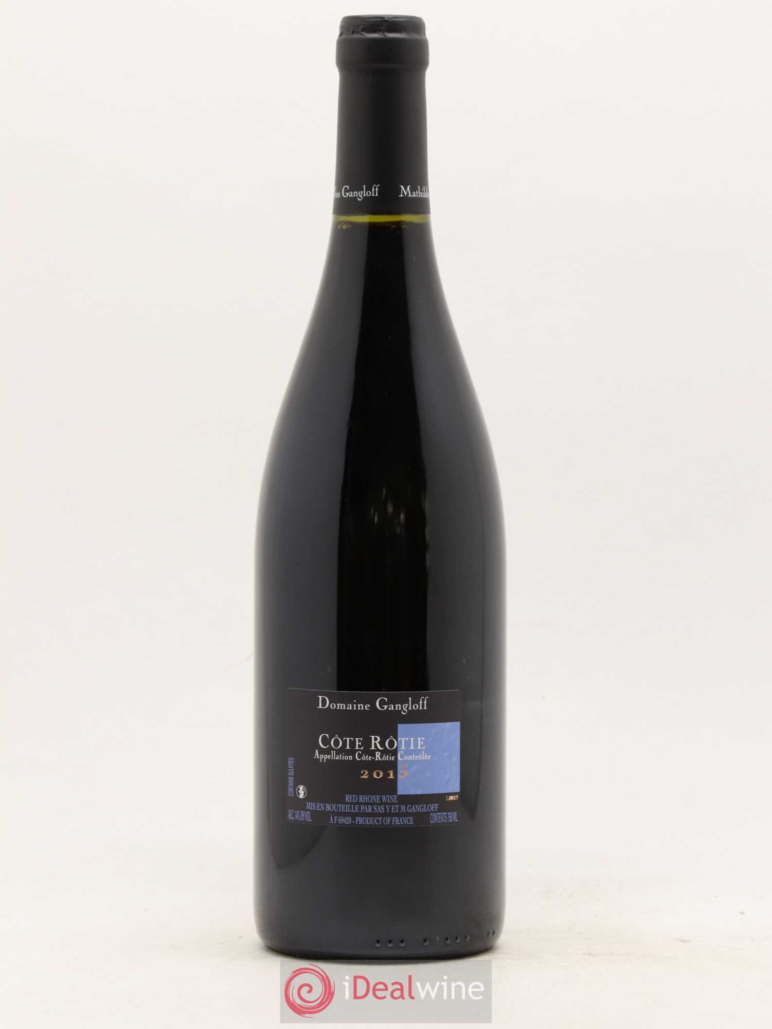 Côte-Rôtie La Barbarine Gangloff (Domaine) 2015 - Lot de 1 bouteille - 1