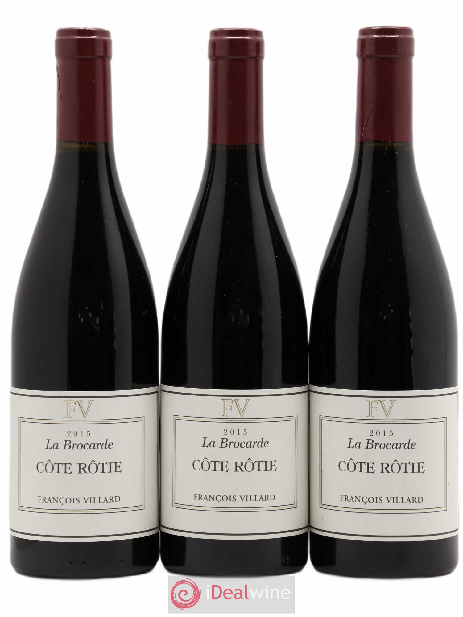 Côte-Rôtie La Brocarde François Villard 2015 - Lot de 3 bouteilles - 0