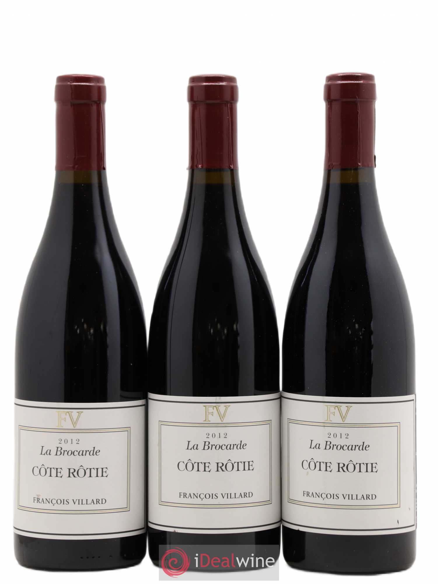 Côte-Rôtie La Brocarde François Villard 2012 - Lot de 3 bouteilles - 0