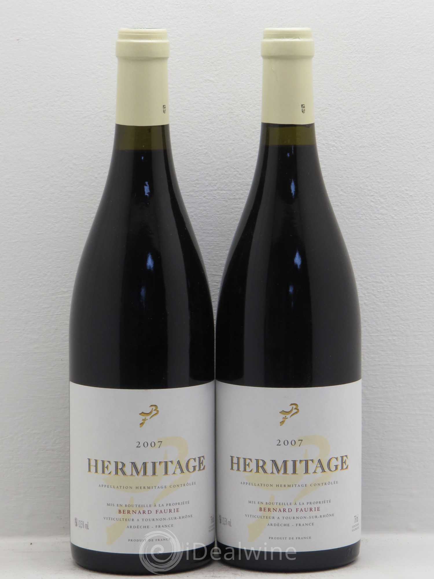 Hermitage Les Greffieux 2007 - Posten von 2 Flaschen - 0