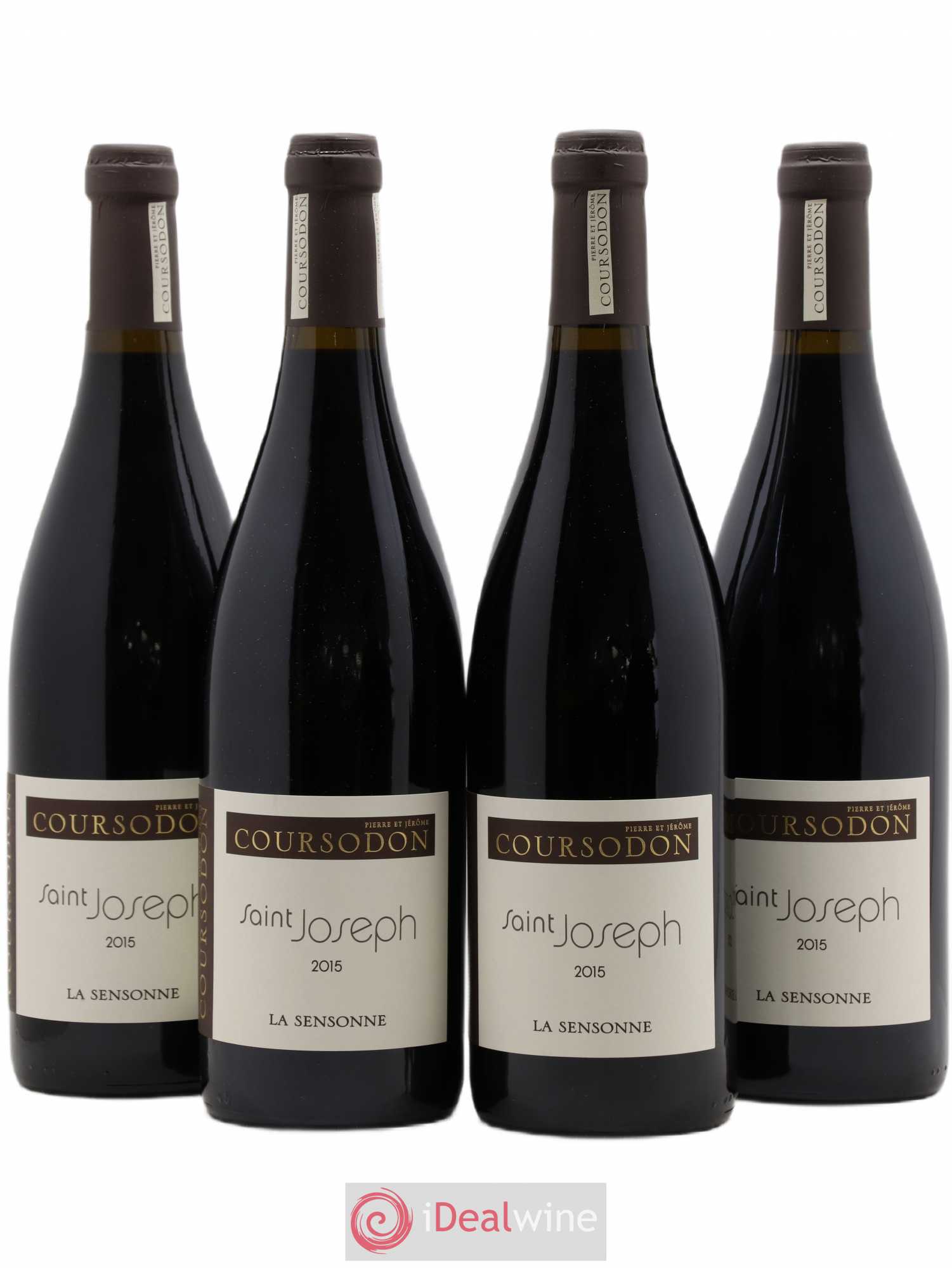 Saint-Joseph La Sensonne Pierre et Jérôme Coursodon 2015 - Lot de 4 bouteilles - 0
