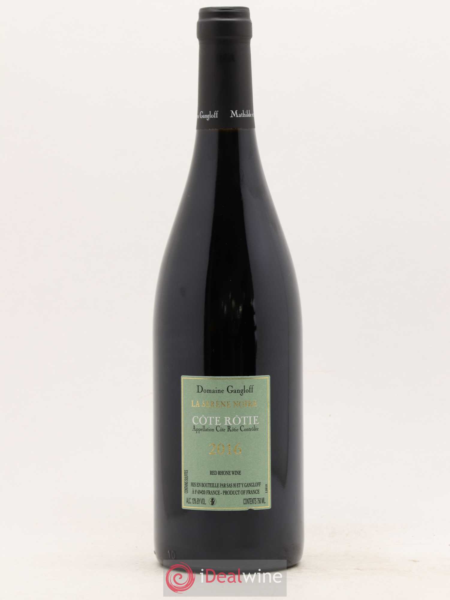Côte-Rôtie La Sereine Noire Gangloff (Domaine) 2016 - Lot de 1 bouteille - 1