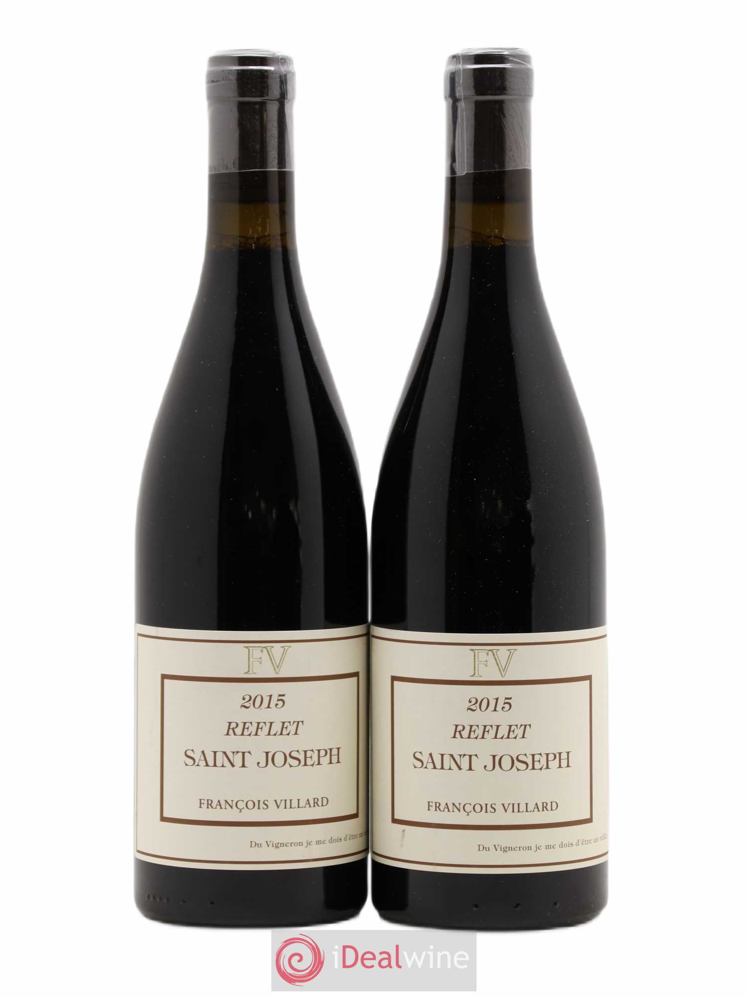 Saint-Joseph Reflet François Villard 2015 - Lot de 2 bouteilles - 0