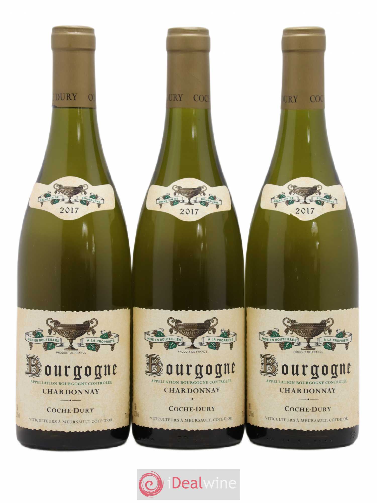 Bourgogne Coche Dury (Domaine) 2017 - Lot de 3 bouteilles - 0