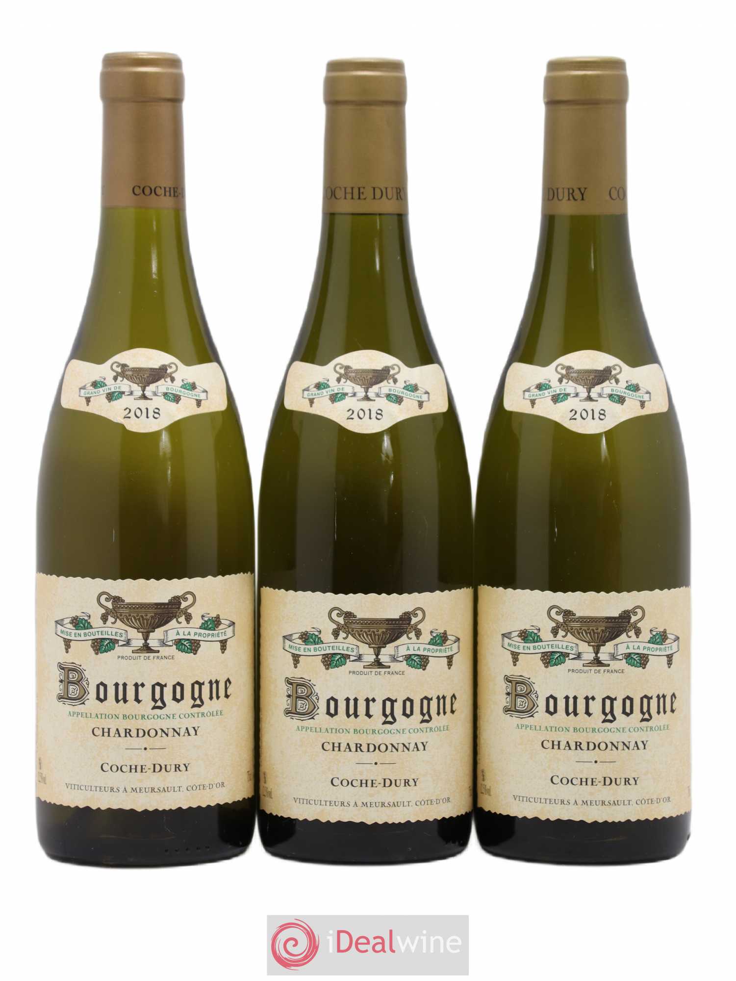 Bourgogne Coche Dury (Domaine) 2018 - Lot de 3 bouteilles - 0