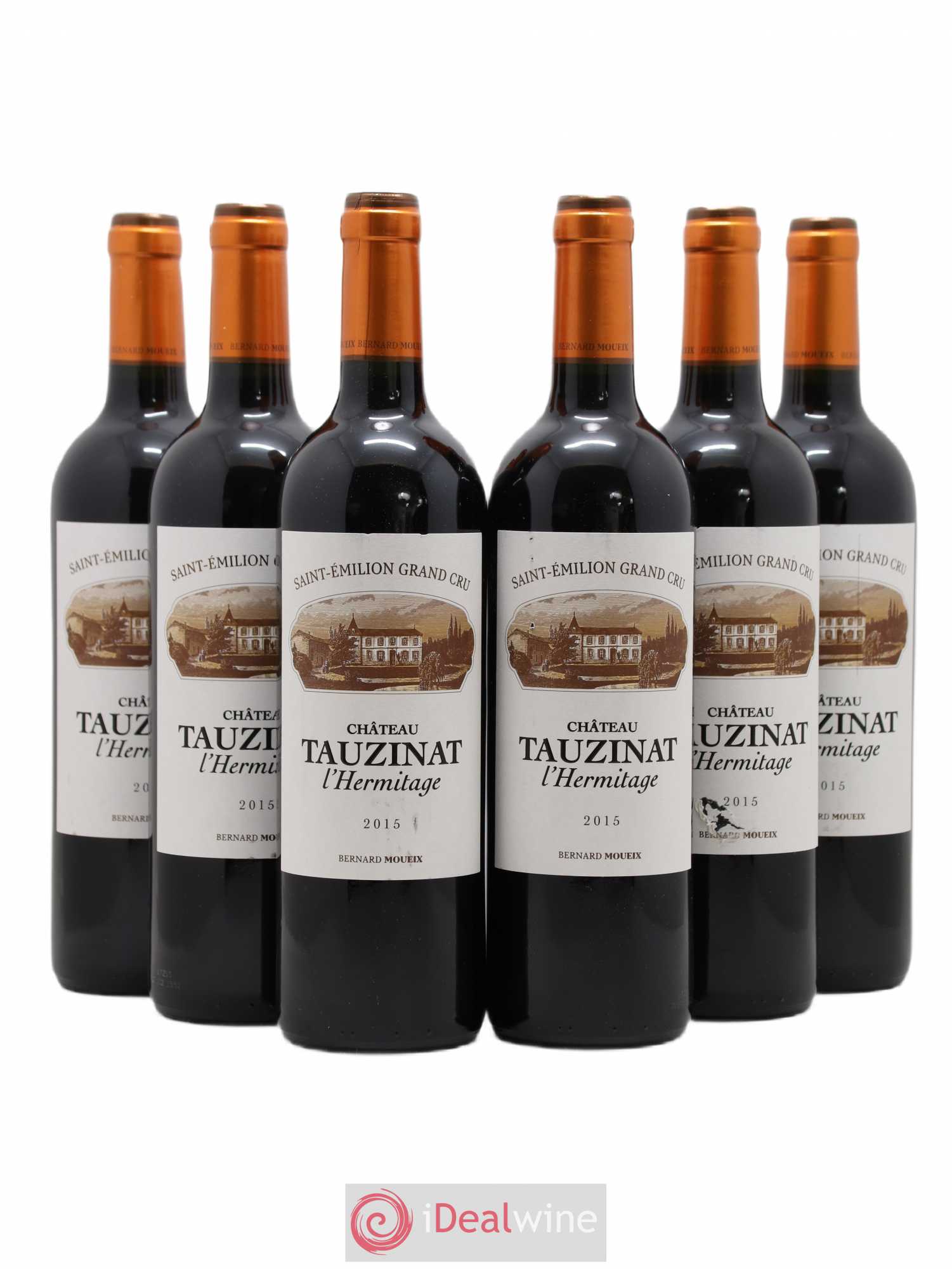 Château Tauzinat-l'Hermitage 2015 - Lot de 6 bouteilles - 0