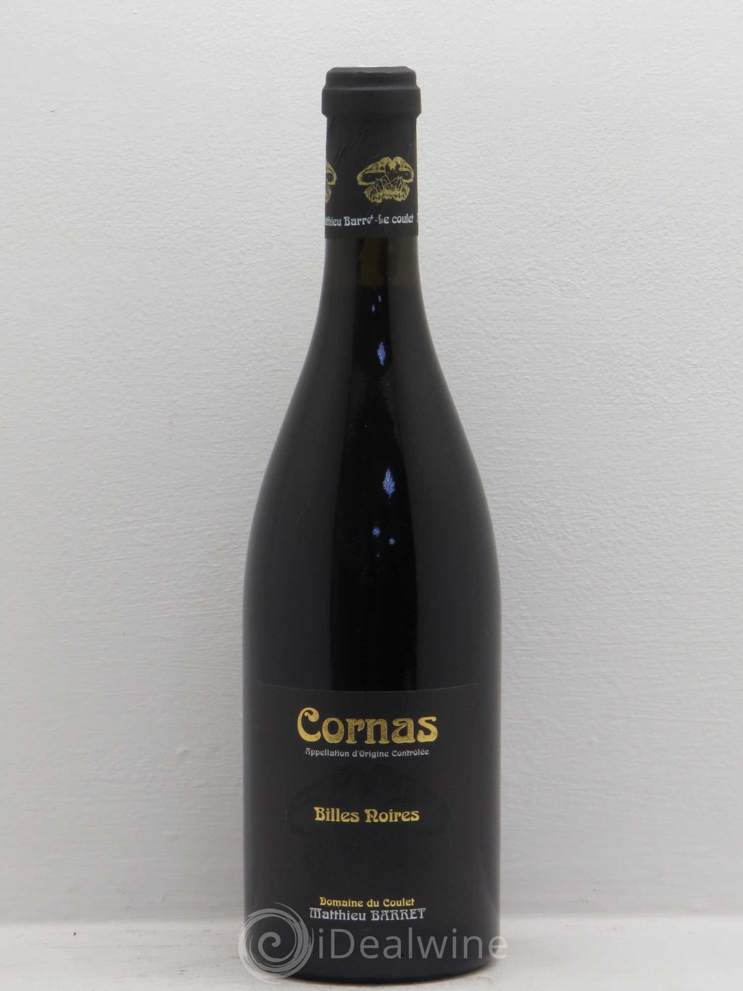 Cornas Billes Noires Coulet (Domaine du) - Matthieu Barret 2009 - Lot de 6 bouteilles - 0