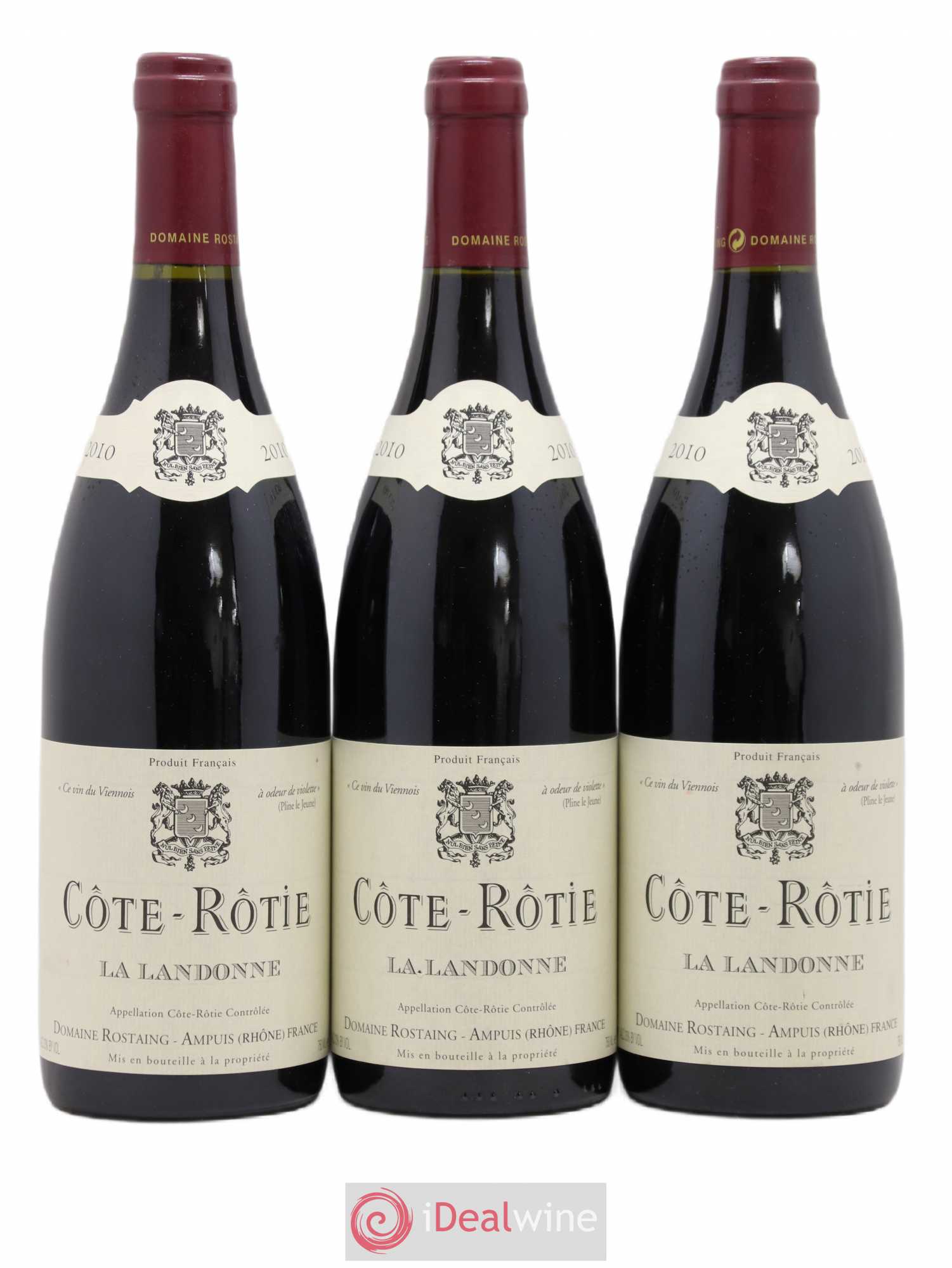 Côte-Rôtie La Landonne René Rostaing 2010 - Posten von 3 Flaschen - 0