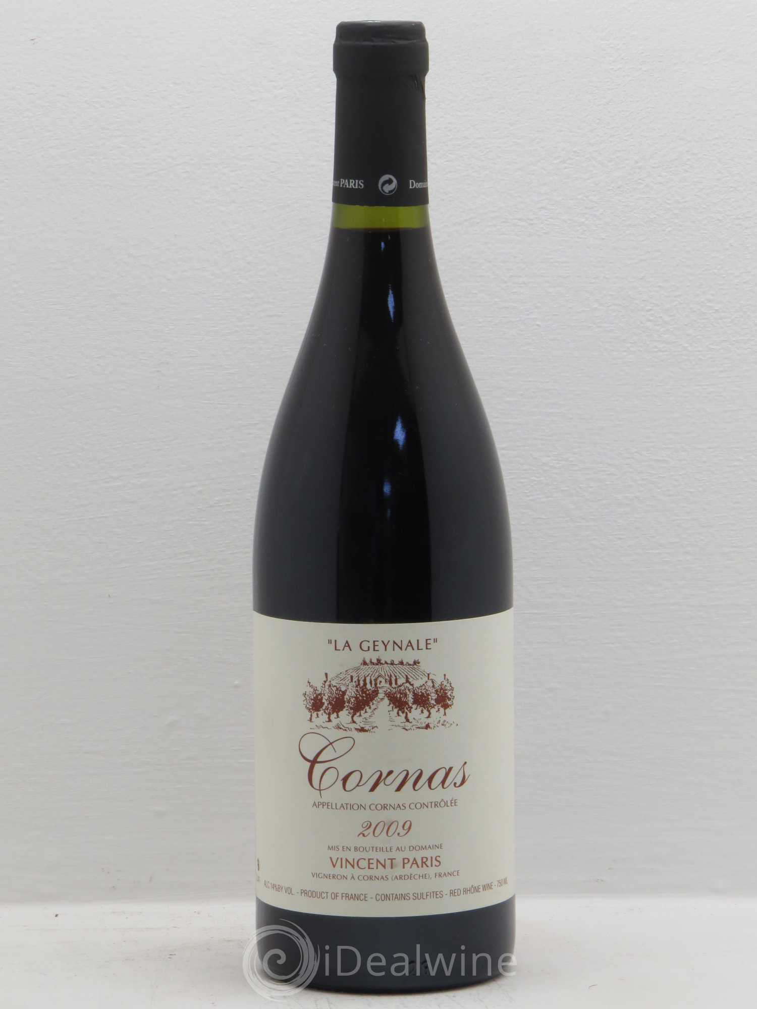 Cornas La Geynale Vincent Paris 2009 - Lot de 6 bouteilles - 0