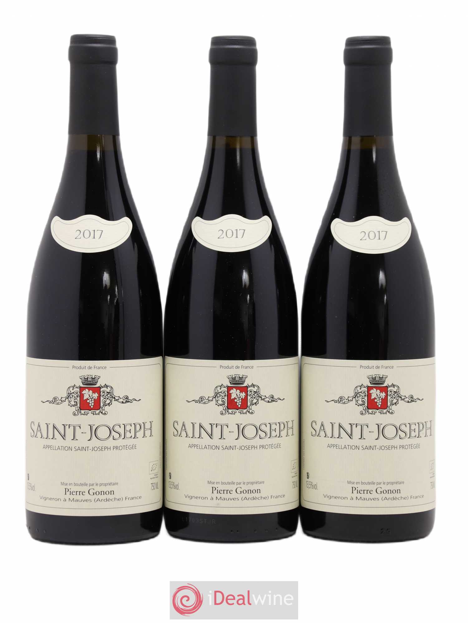 Saint-Joseph Gonon (Domaine) 2017 - Lot de 3 bouteilles - 0