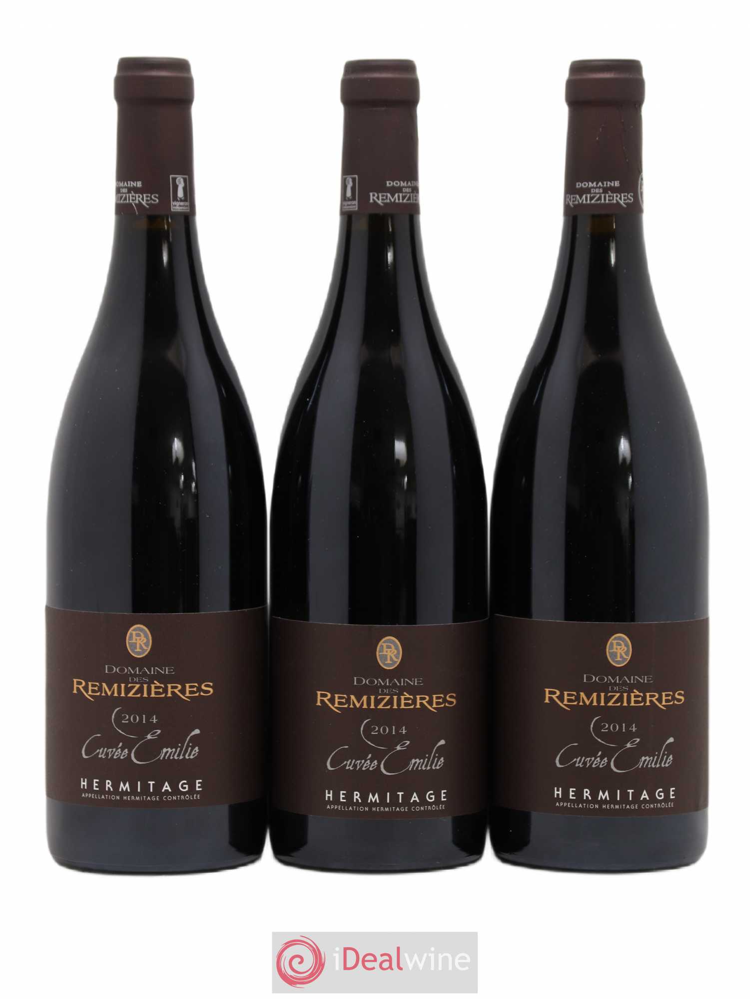Hermitage Cuvée Emilie Rémizières (Domaine des) 2014 - Lot de 3 bouteilles - 0