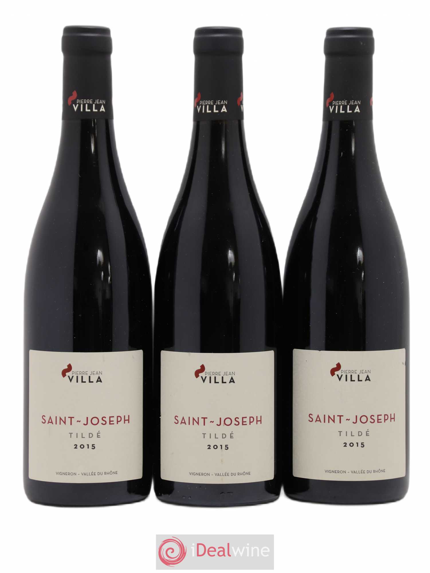 Saint-Joseph Tildé Pierre-Jean Villa 2015 - Posten von 3 Flaschen - 0