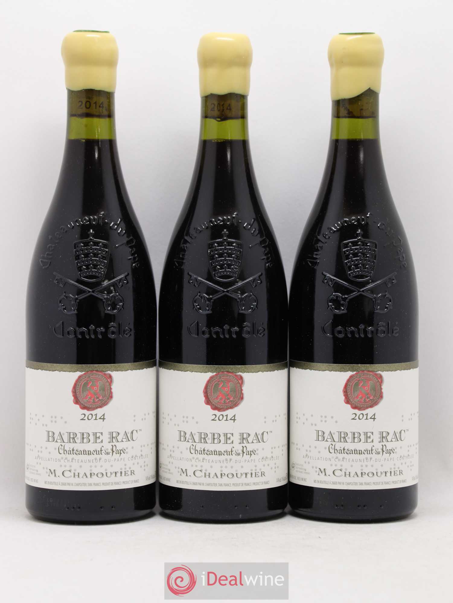 Châteauneuf-du-Pape Barbe Rac Chapoutier 2014 - Lot de 6 bouteilles - 2