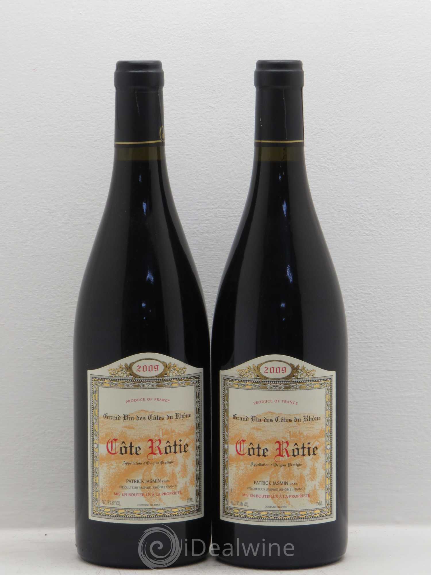 Côte-Rôtie Jasmin (Domaine) 2009 - Lot de 2 bouteilles - 0