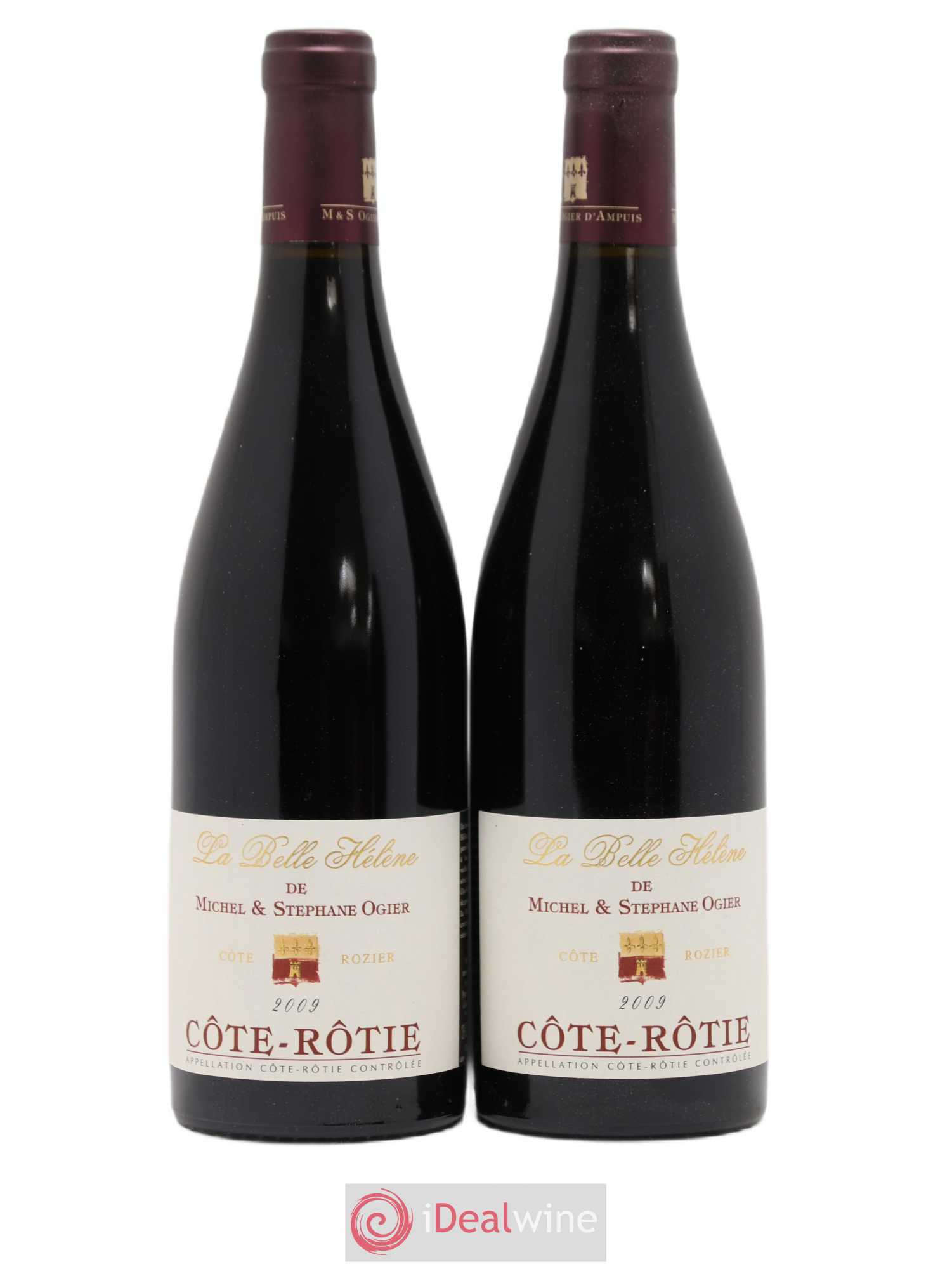 Côte-Rôtie La Belle Hélène Stéphane Ogier 2009 - Lot de 2 bouteilles - 0