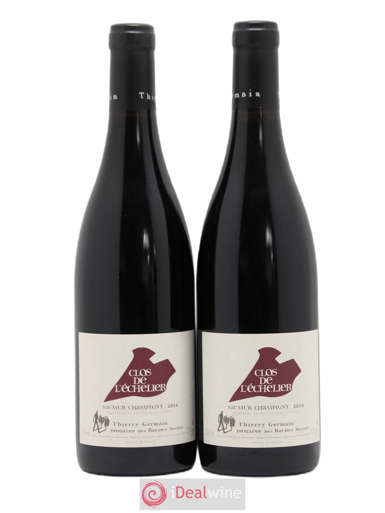Saumur-Champigny Clos de l'Echelier Domaine des Roches Neuves - Thierry Germain 2014 - Lot de 2 bouteilles - 0