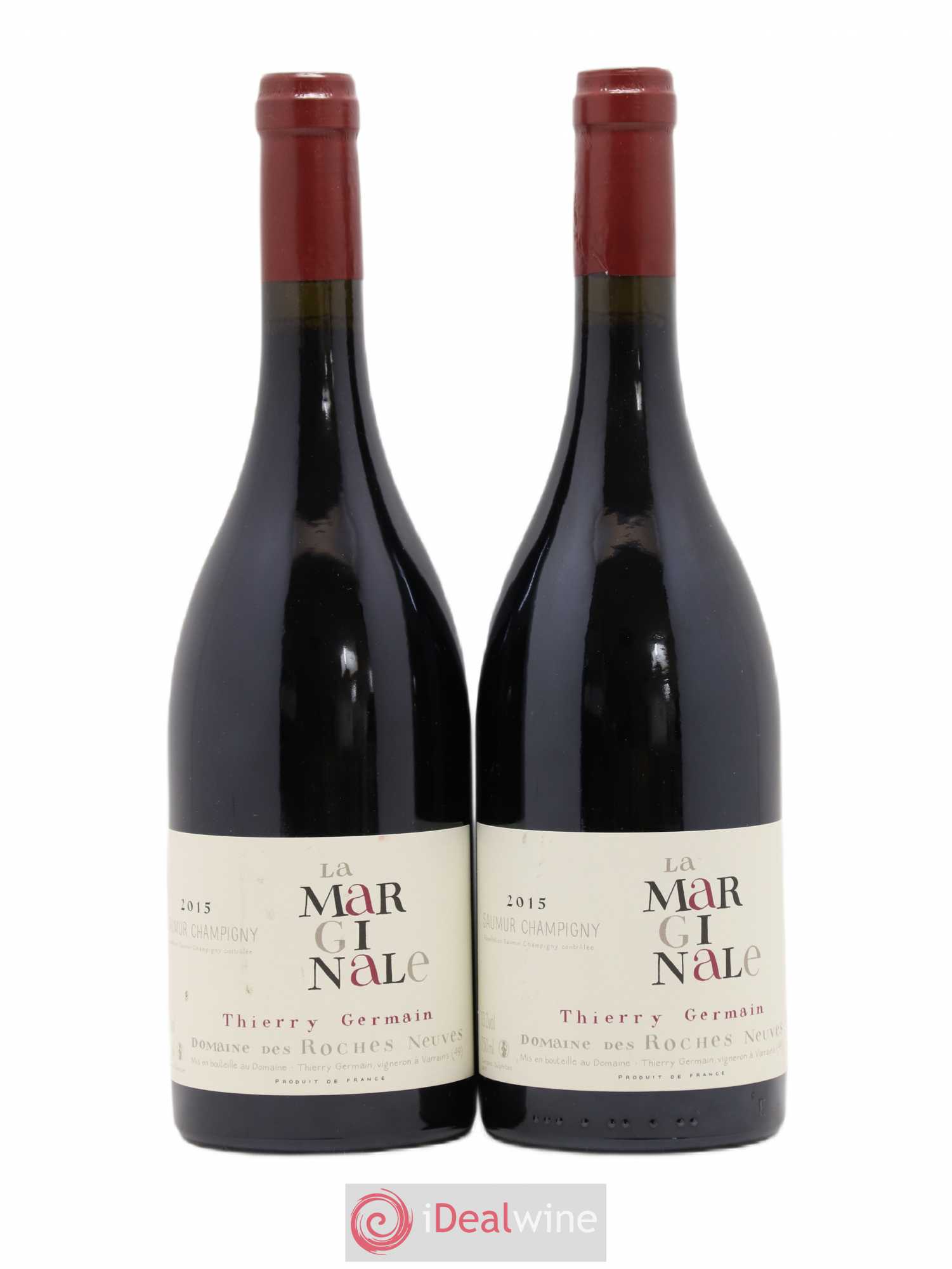 Saumur-Champigny La Marginale Domaine des Roches Neuves - Thierry Germain 2015 - Lot de 2 bouteilles - 0