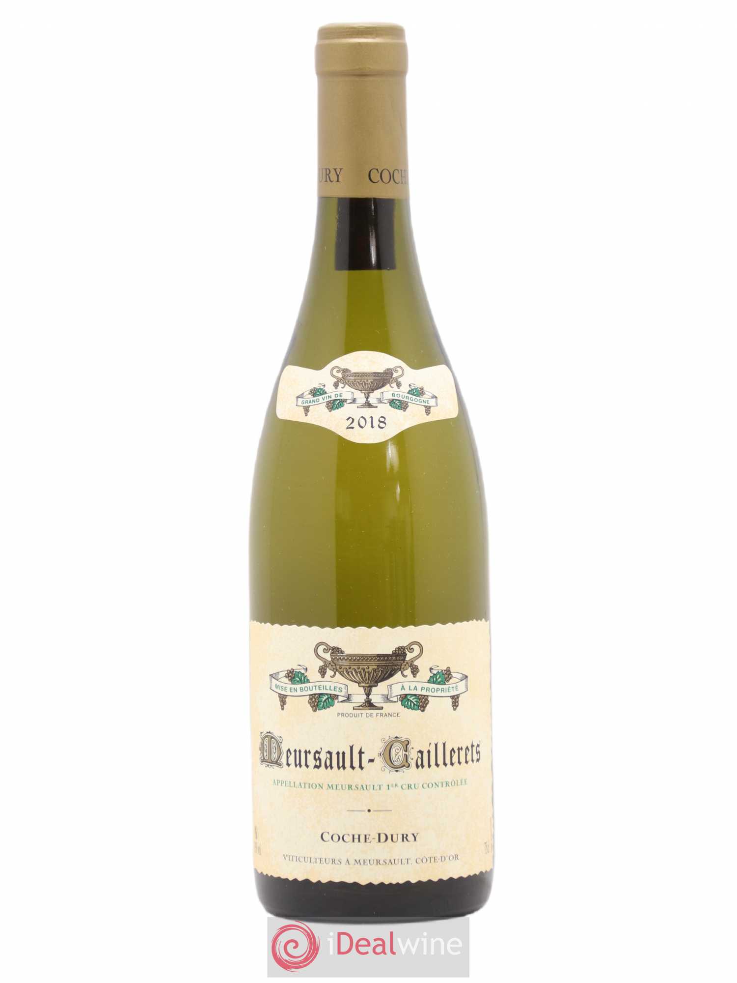 Meursault 1er Cru Caillerets Coche Dury (Domaine) 2018 - Lot de 1 bouteille - 0