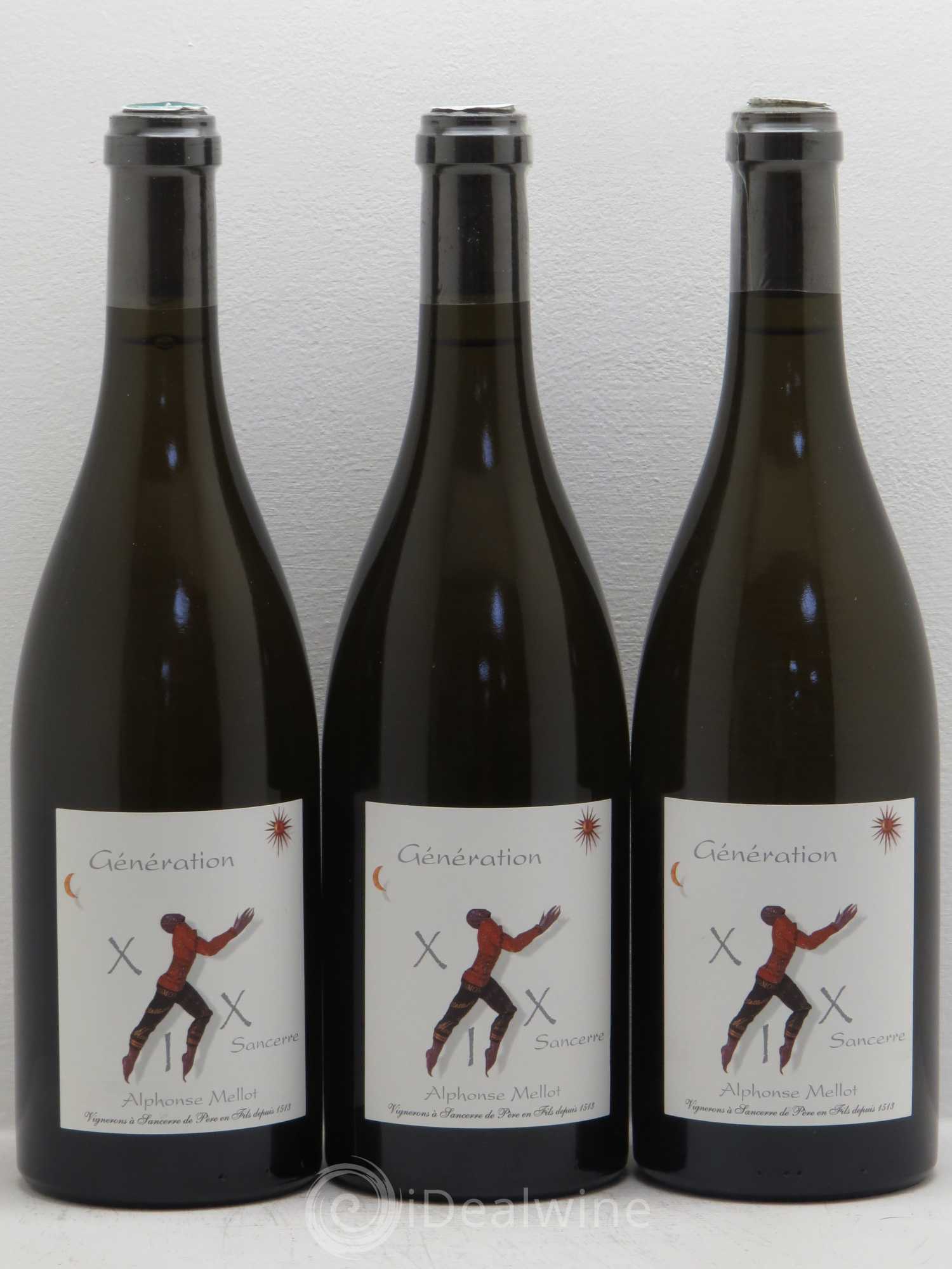 Sancerre Génération XIX Alphonse Mellot 2009 - Lot de 3 bouteilles - 0