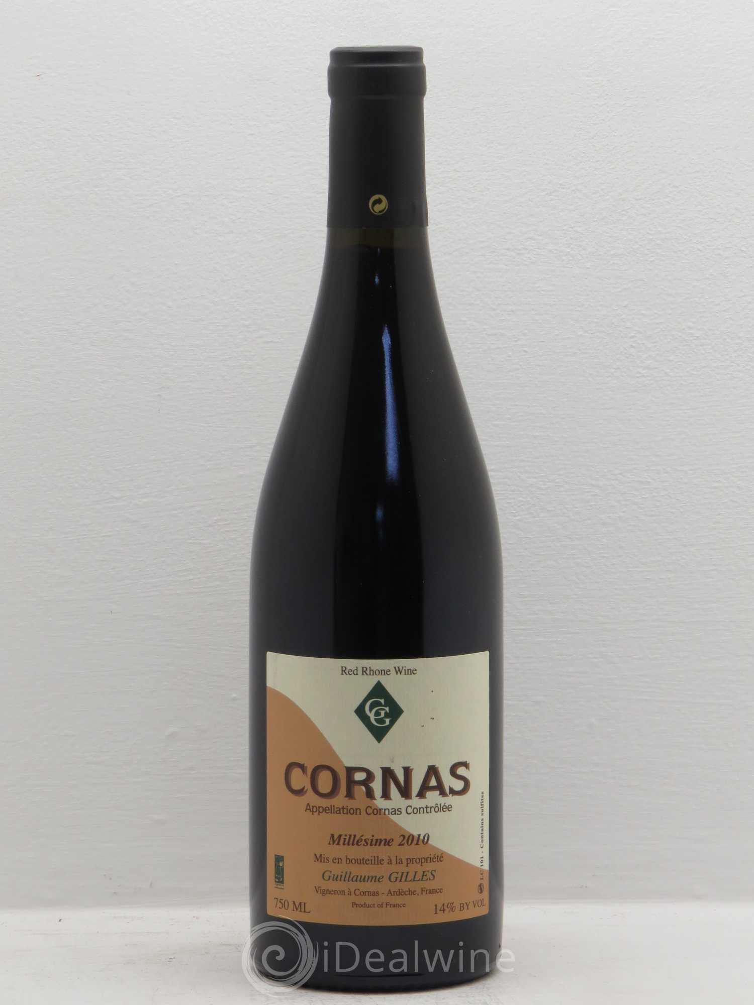 Cornas Guillaume Gilles 2010 - Posten von 6 Flaschen - 0