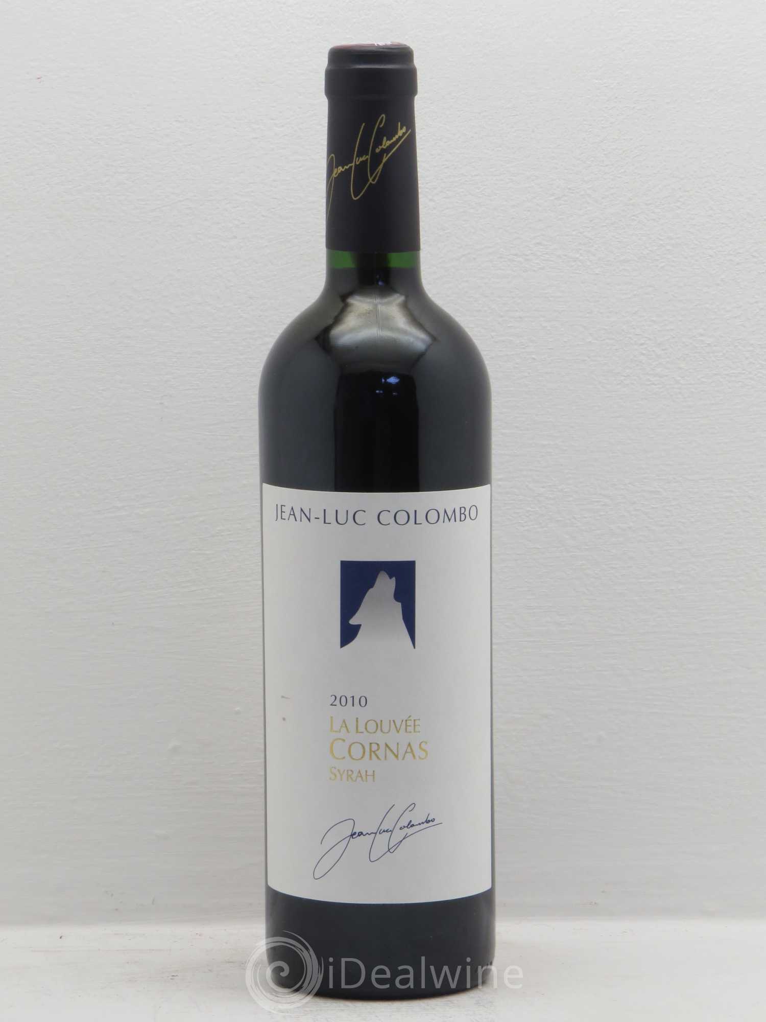 Cornas La Louvée Jean-Luc Colombo 2010 - Lot de 6 bouteilles - 0