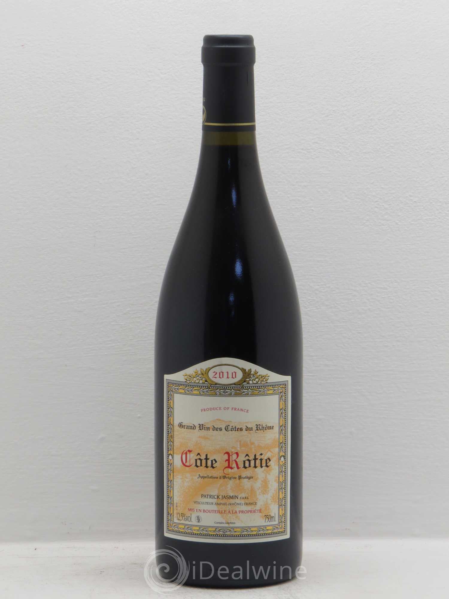 Côte-Rôtie Jasmin (Domaine) 2010 - Lot de 6 bouteilles - 0