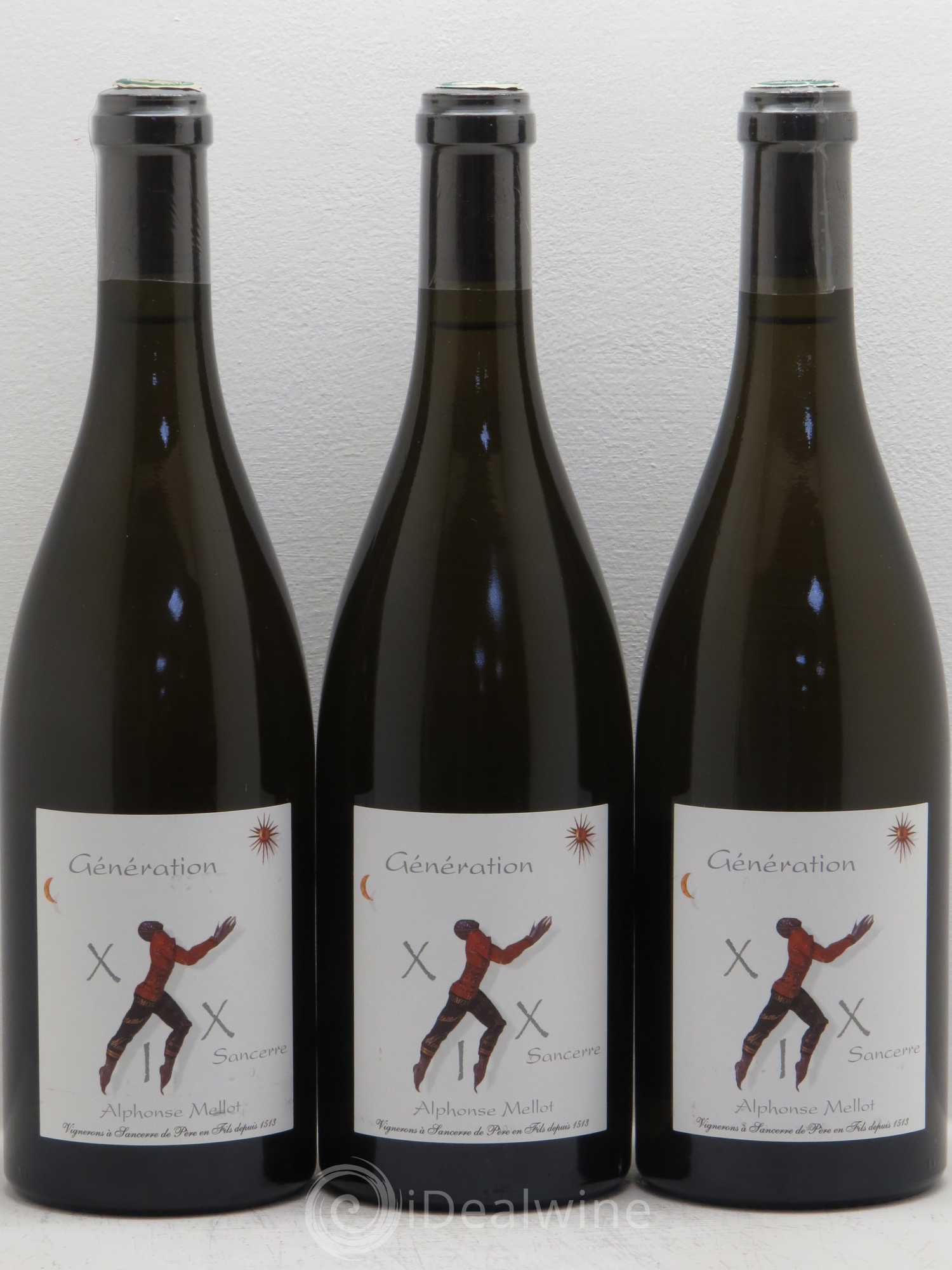 Sancerre Génération XIX Alphonse Mellot 2010 - Lot de 3 bouteilles - 0