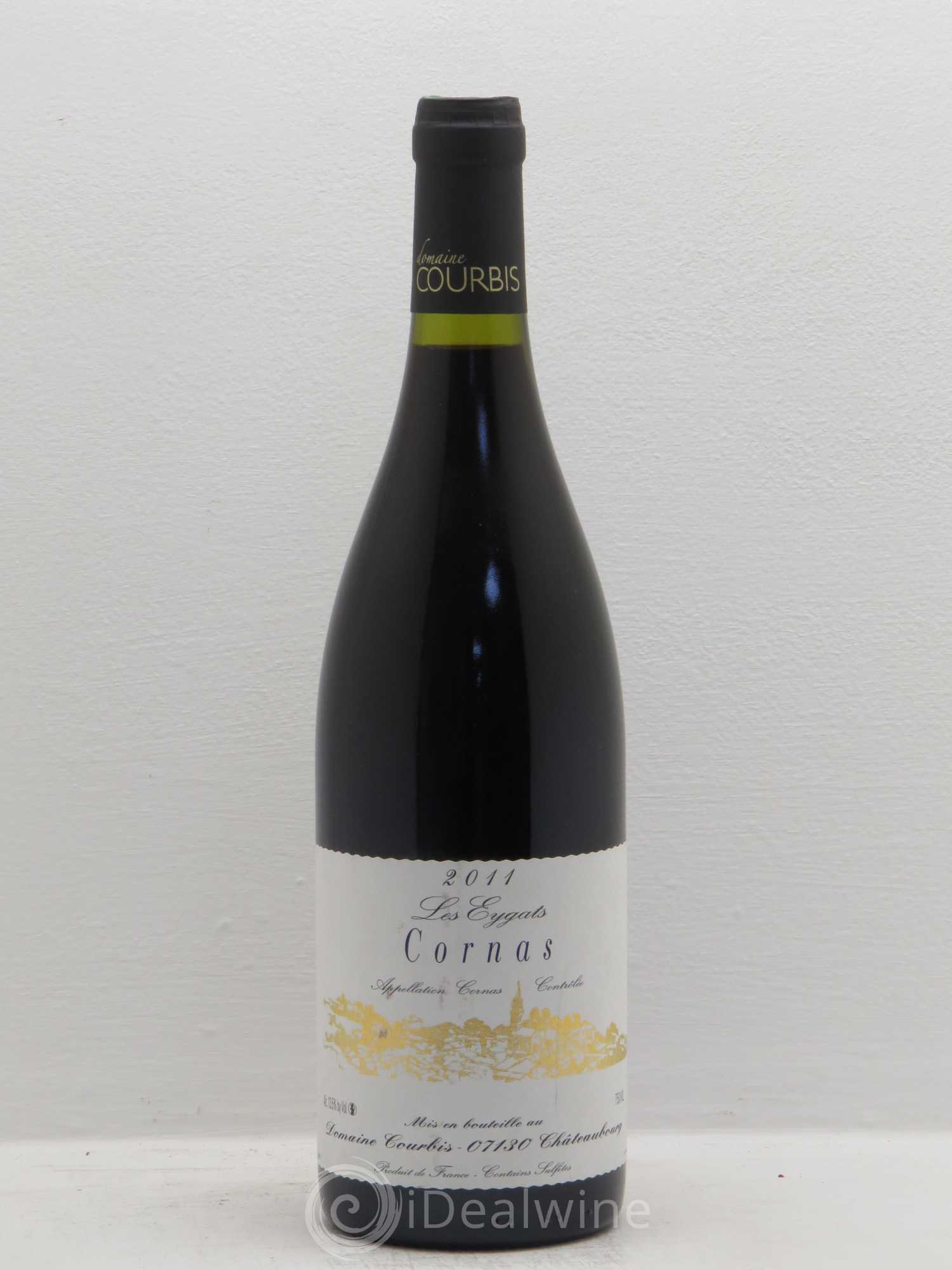 Cornas Les Eygats Courbis 2011 - Lot de 1 bouteille - 0