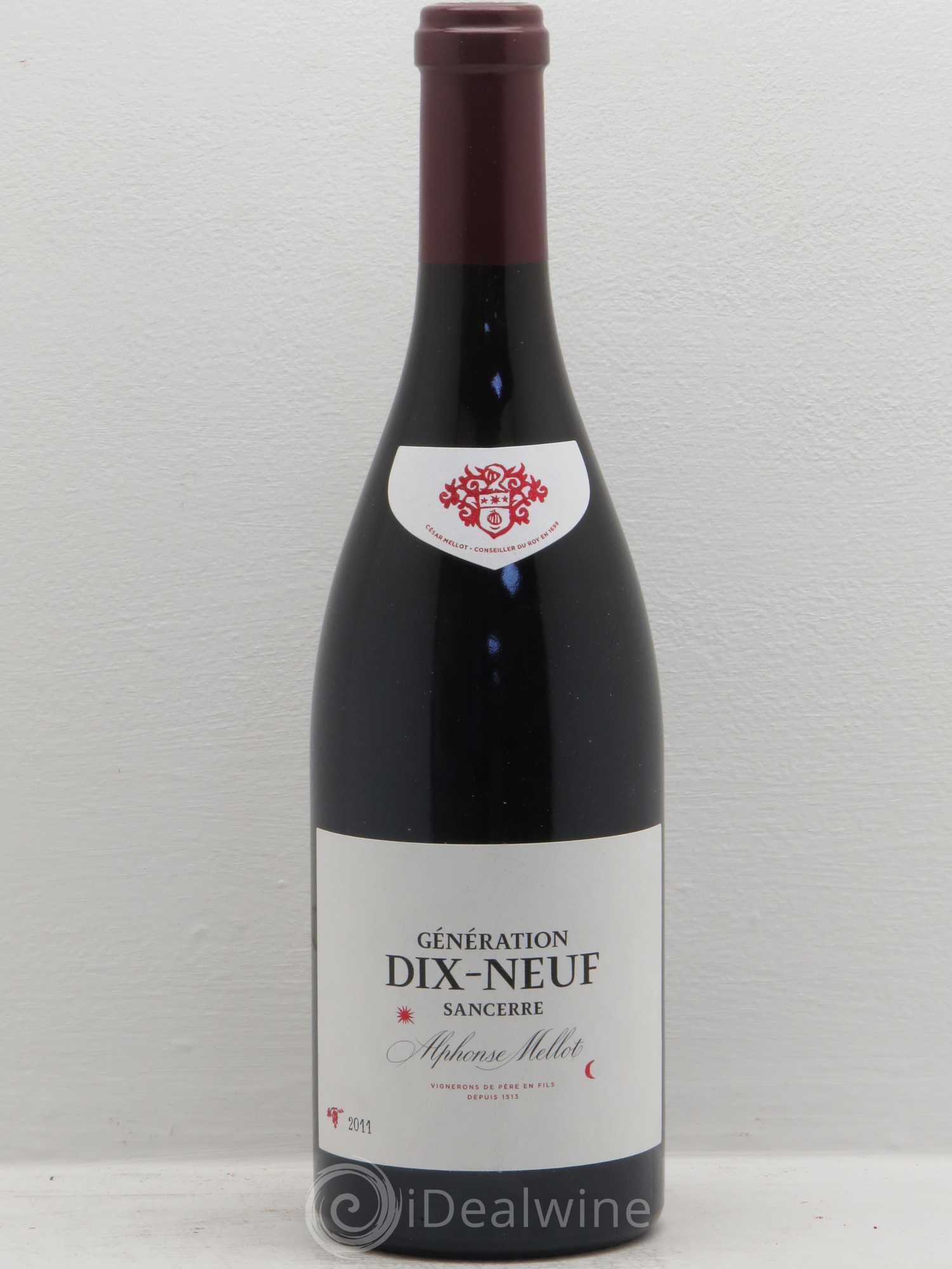 Sancerre Génération XIX Alphonse Mellot 2011 - Lot de 6 bouteilles - 0