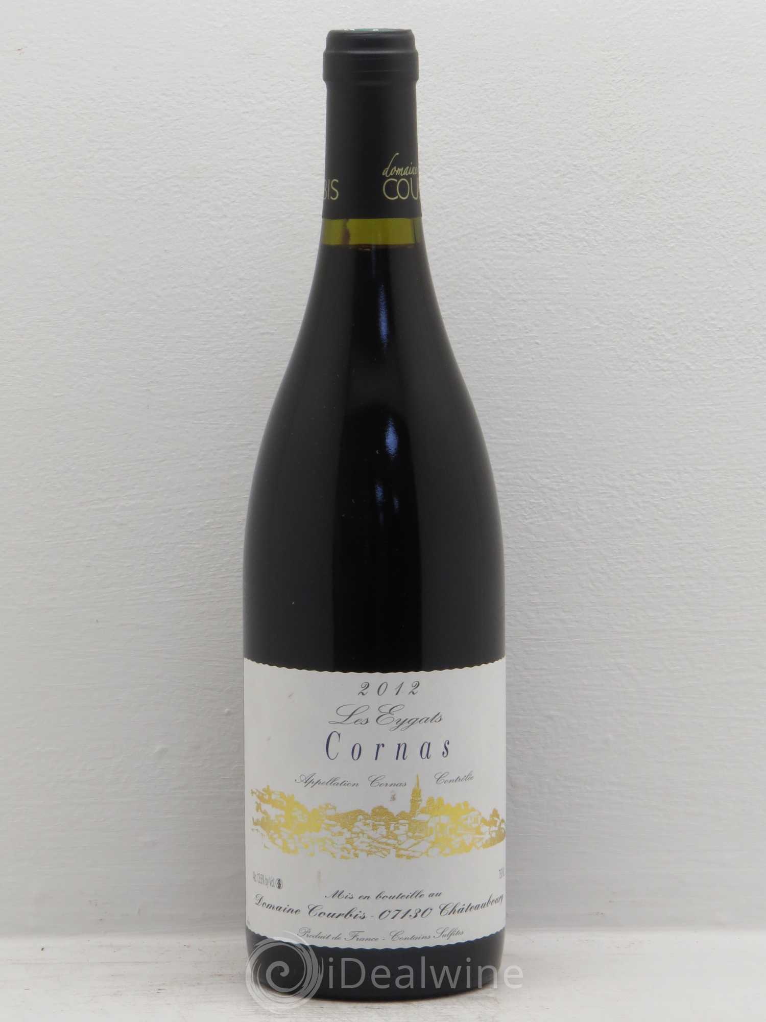 Cornas Les Eygats Courbis 2012 - Lot de 6 bouteilles - 0